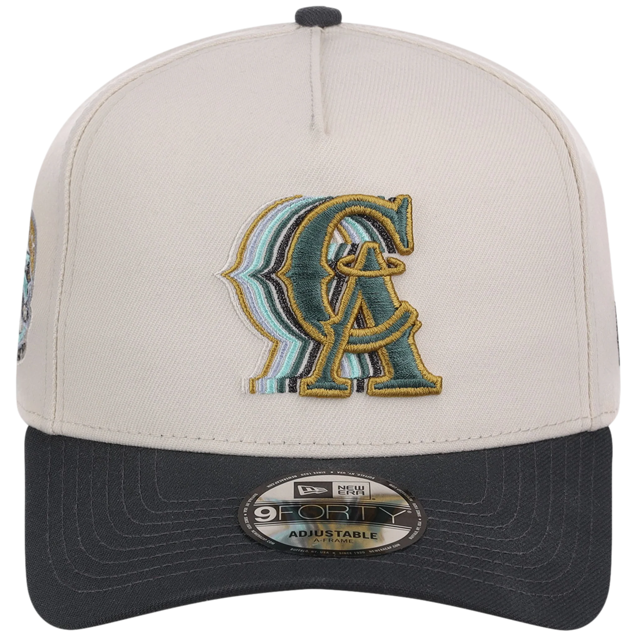 Anaheim Angels MLB Cream Clouds New Era 9FORTY - Image 5