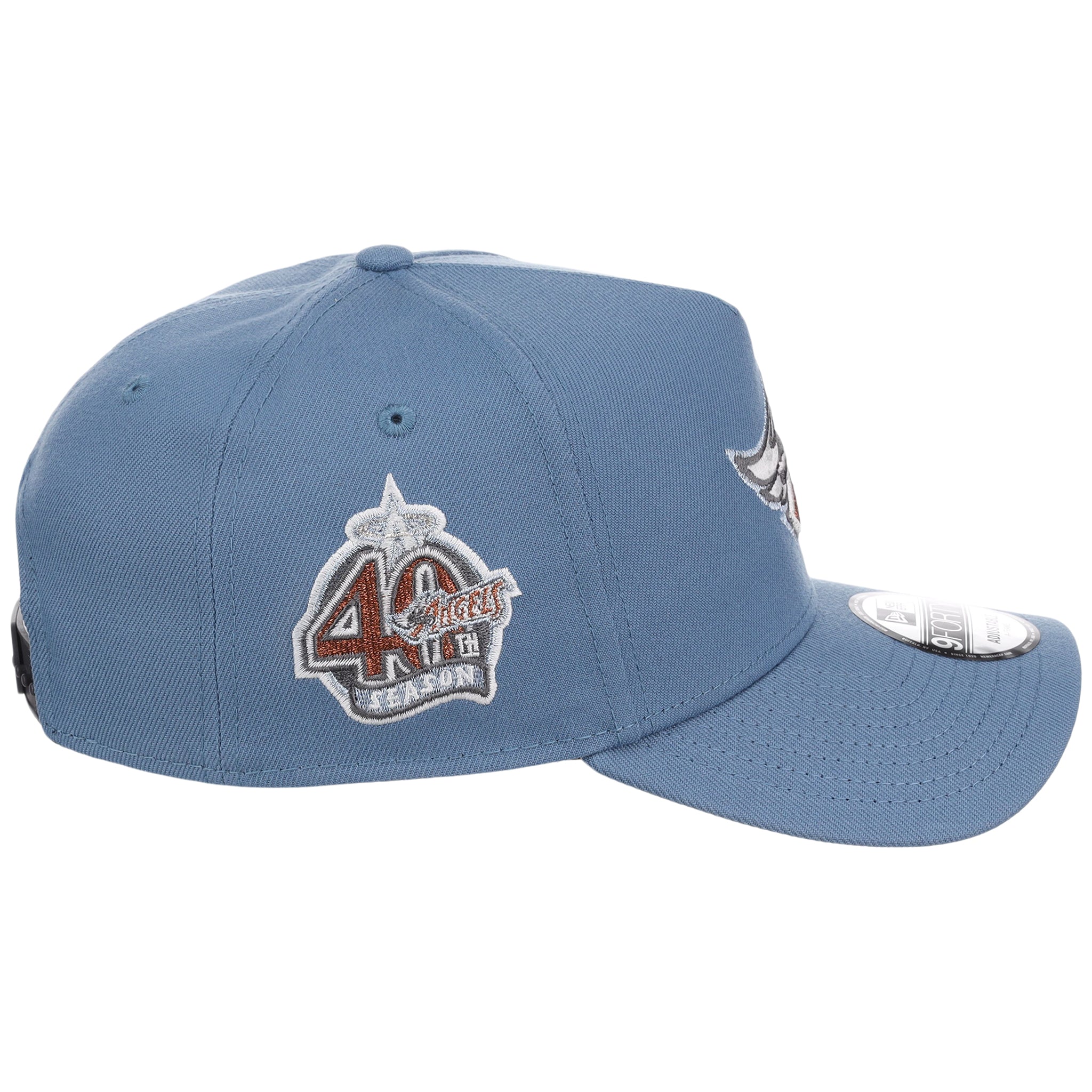 Anaheim Angels MLB Faded Blue New Era 9FORTY - Image 3