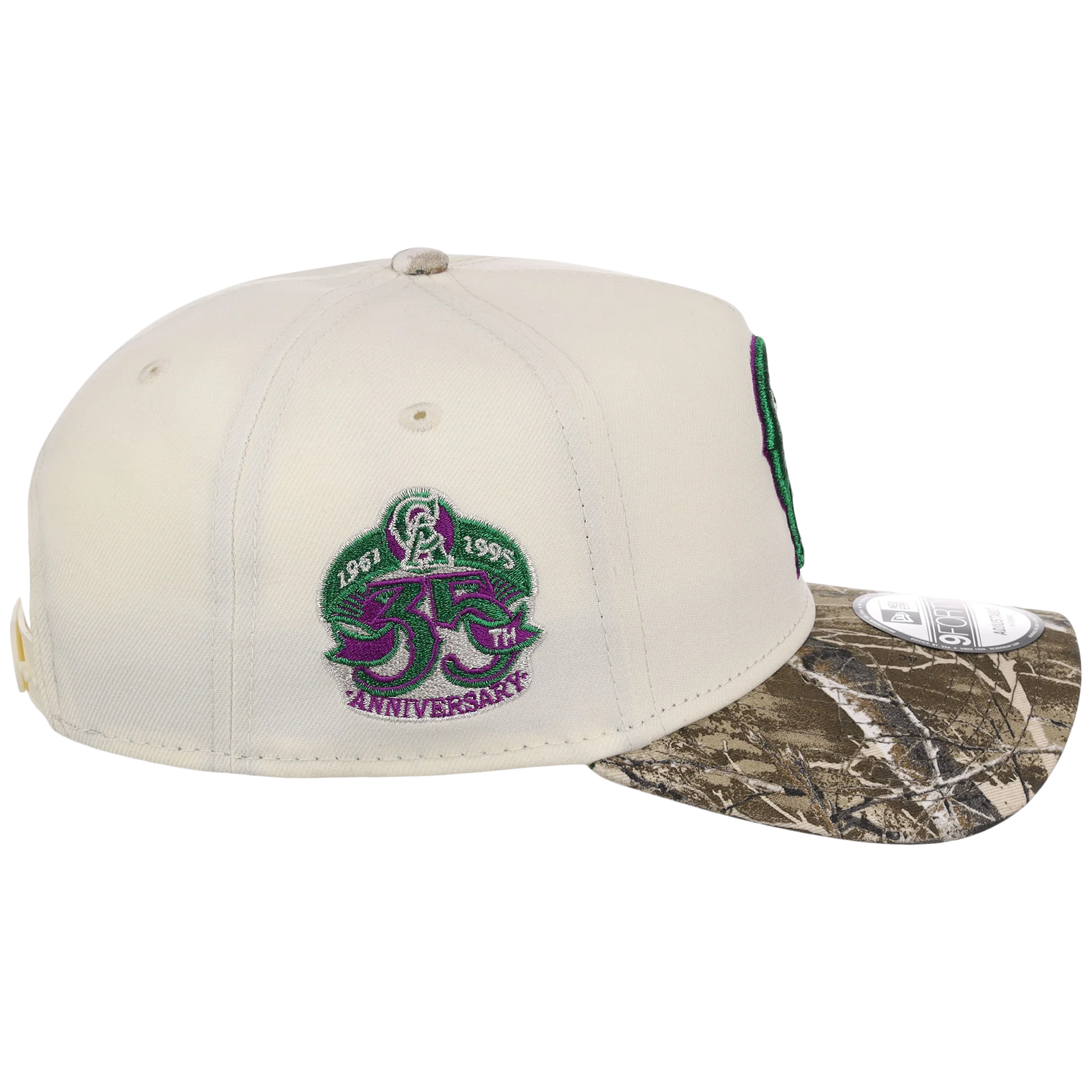 Anaheim Angels MLB Purple Trees New Era 9FORTY - Image 3