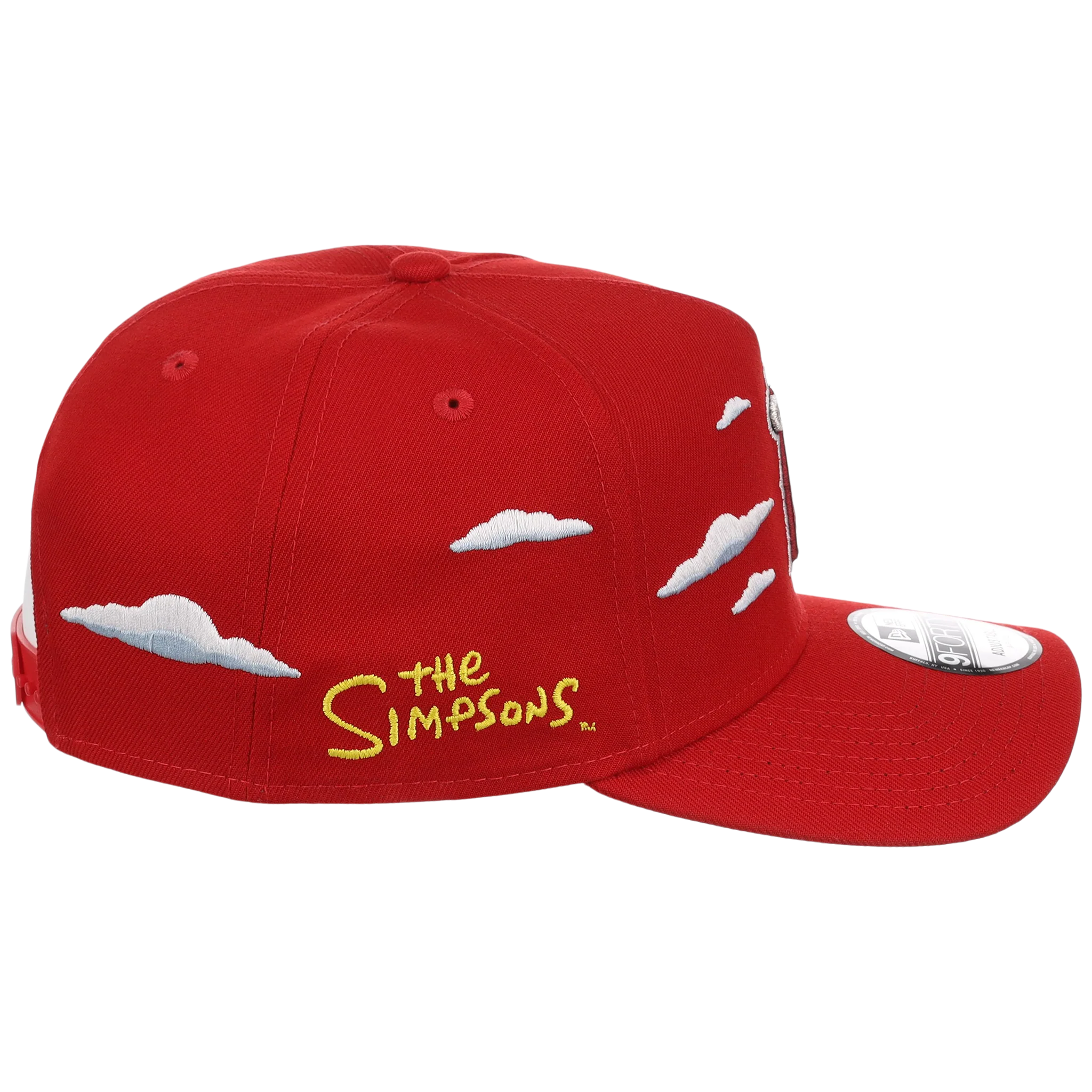 Anaheim Angels MLB Simpsons 'Clouds' New Era 9FORTY - Image 3