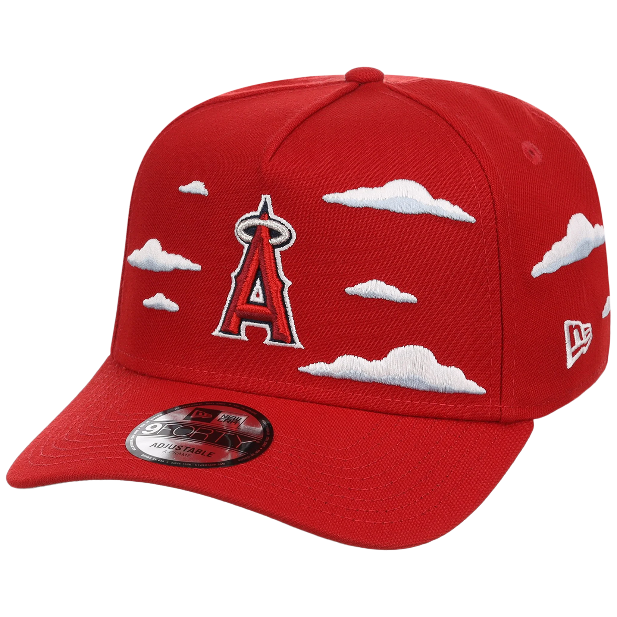 Anaheim Angels MLB Simpsons 'Clouds' New Era 9FORTY - Image 4