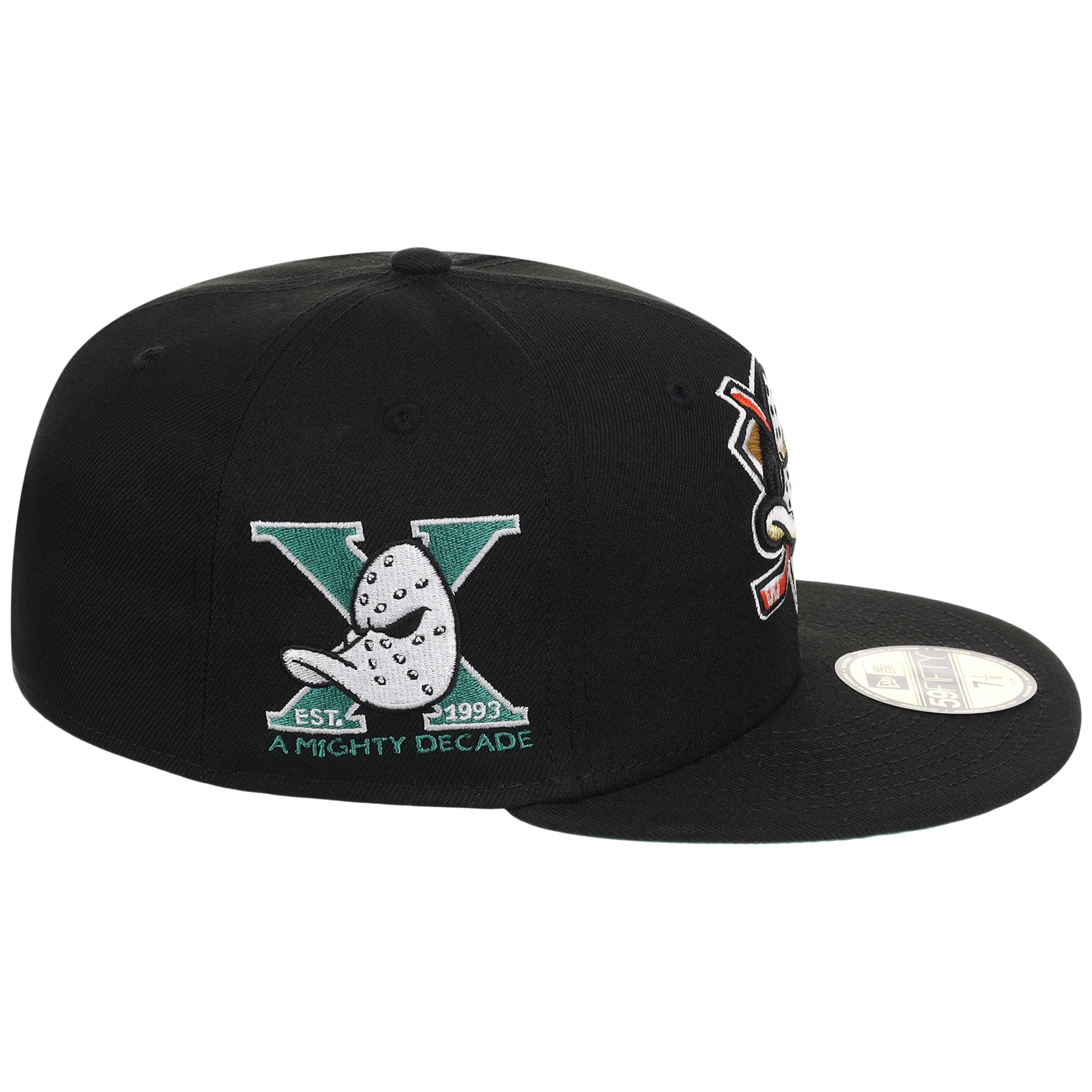 Anaheim Ducks NHL Black Dome New Era 59FIFTY - Image 3