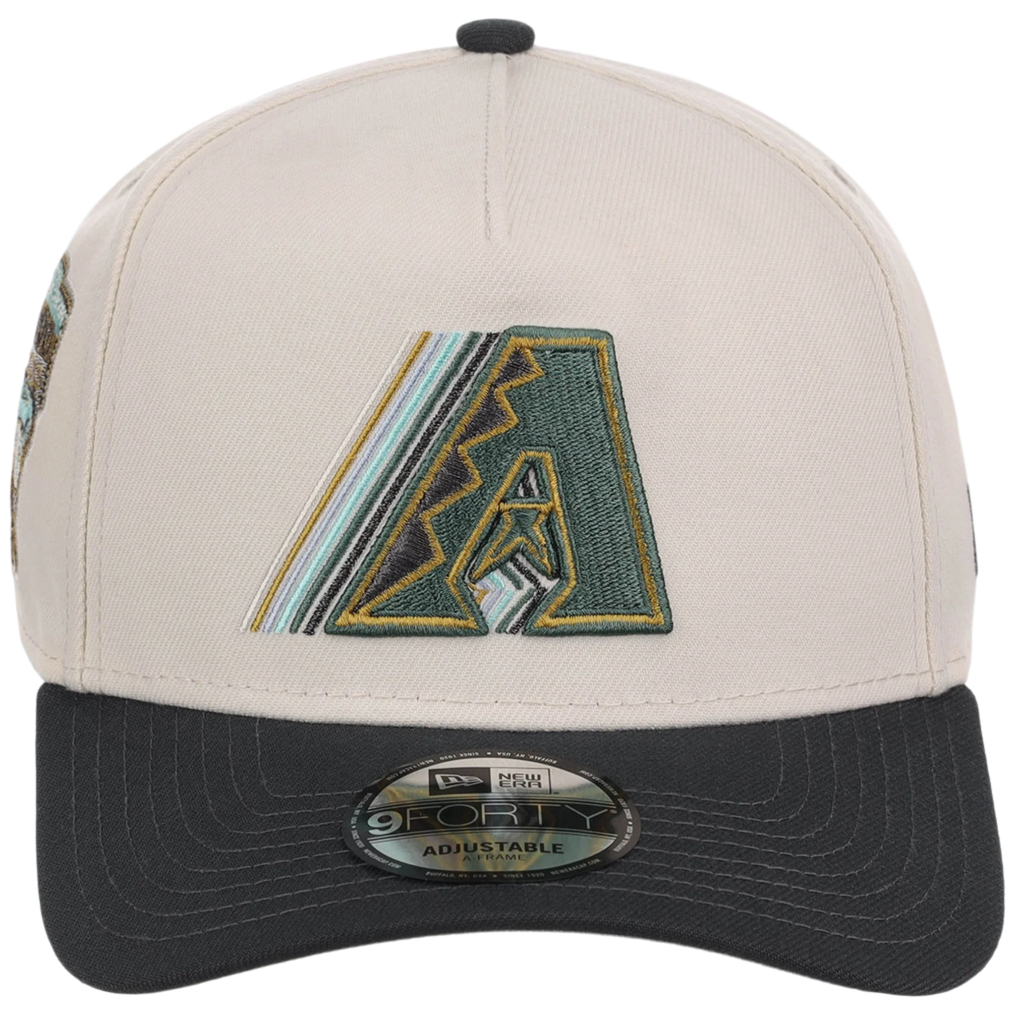 Arizona Diamondbacks MLB Cream Clouds New Era 9FORTY - Image 5