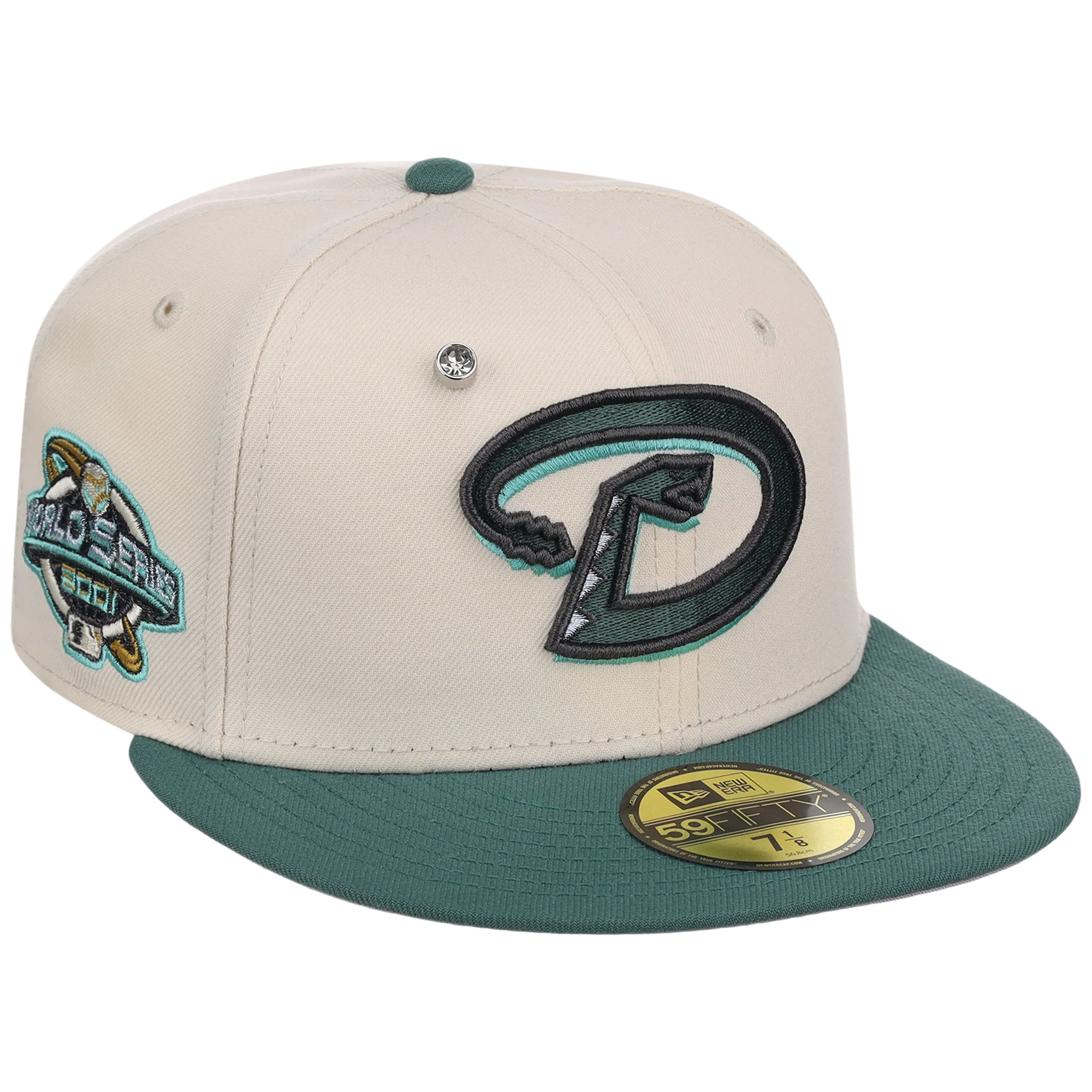 Arizona Diamondbacks MLB Cream Lichen New Era 59FIFTY