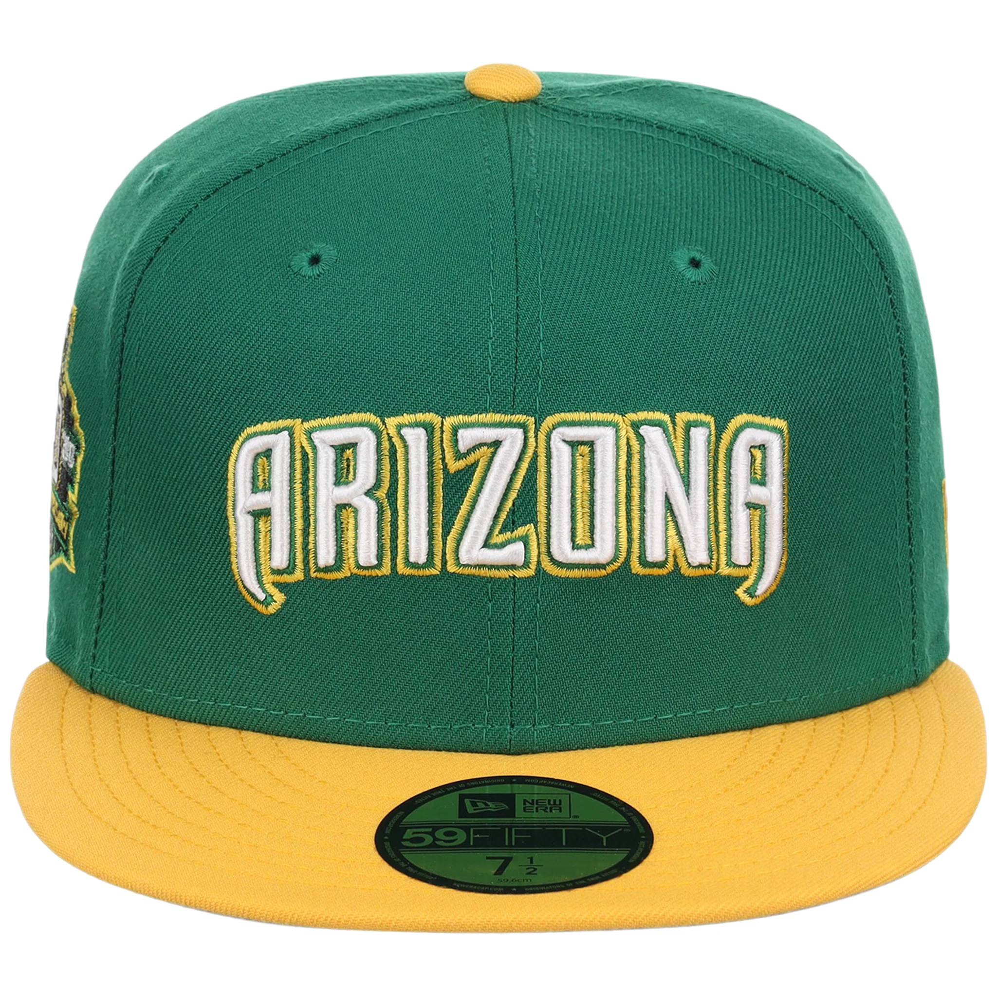 Arizona Diamondbacks Phoenix Fairway New Era 59FIFTY Green/Yellow - Image 5
