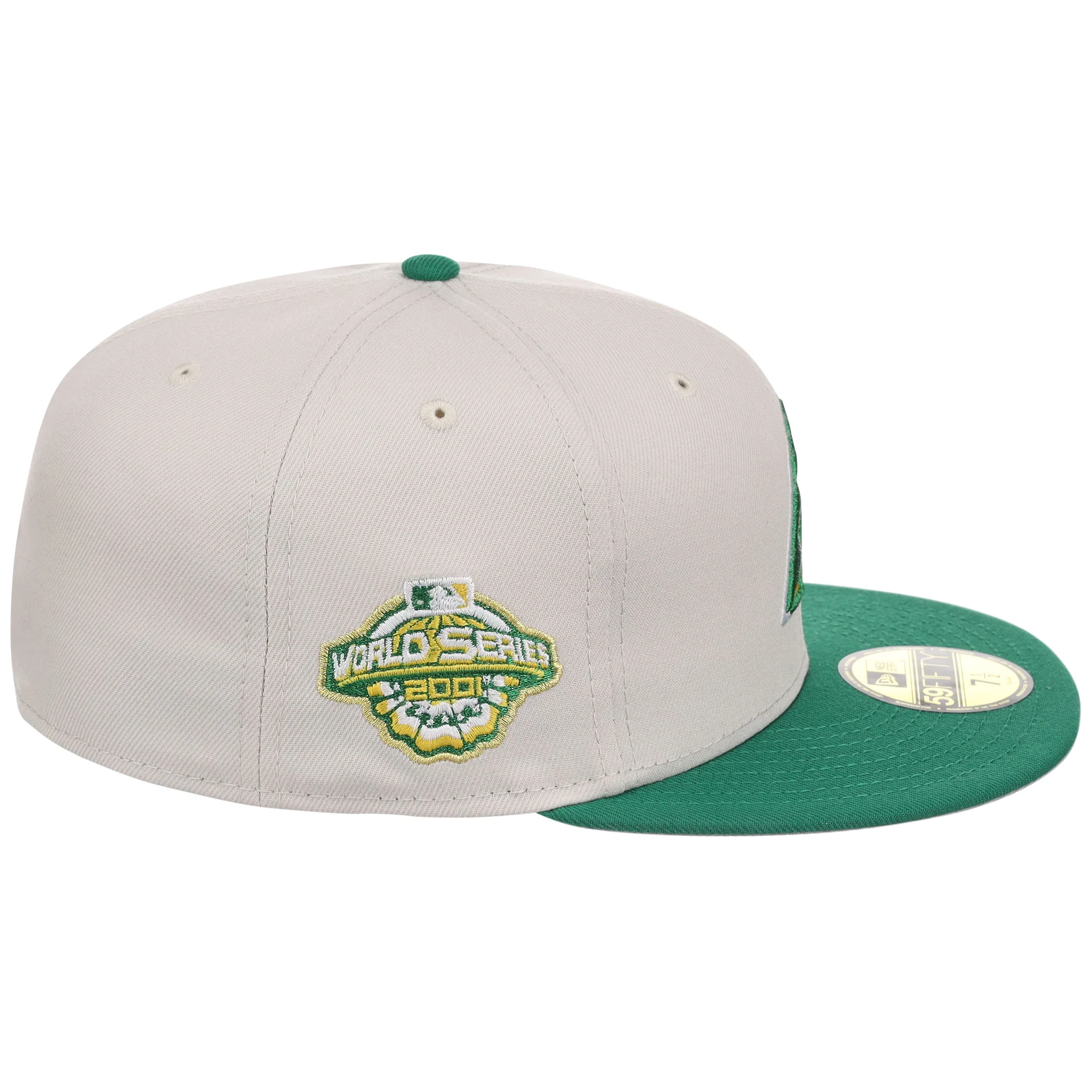 Arizona Diamondbacks Phoenix Fairway New Era 59FIFTY Stone/Green - Image 3