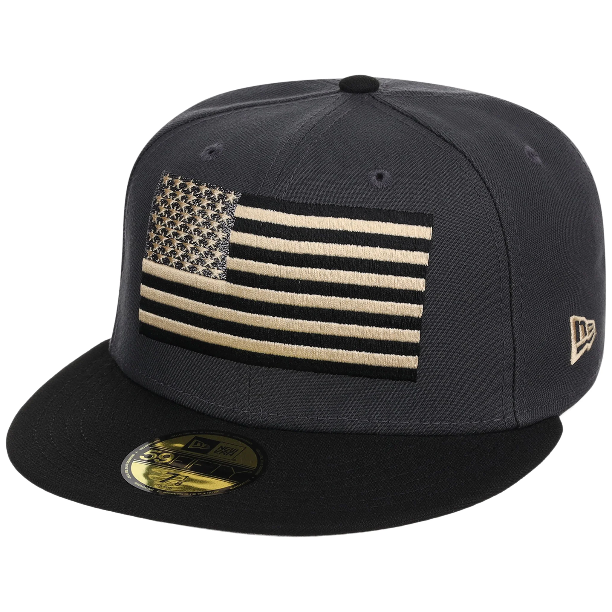 Atlanta Braves High Frequency Funk New Era 59FIFTY Graphite/Black - Image 4