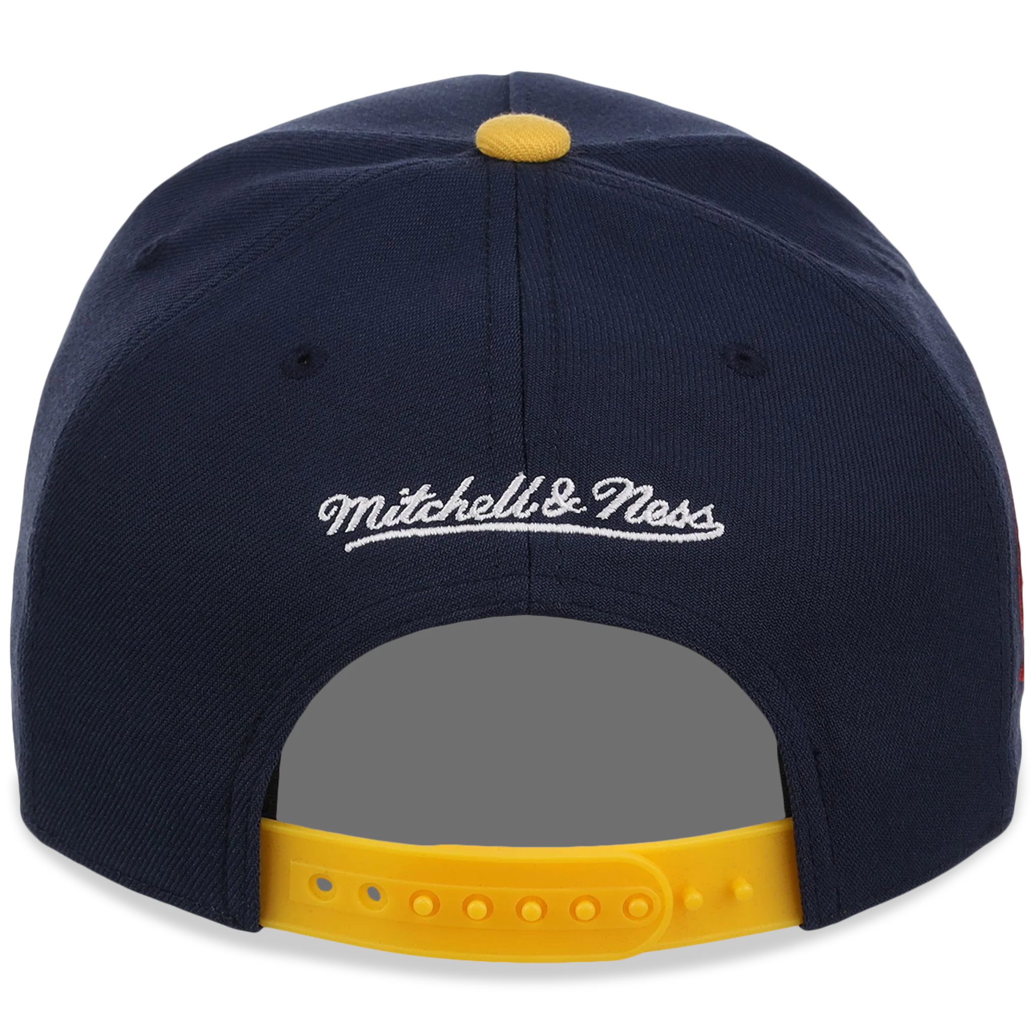 Atlanta Braves Mitchell & Ness MLB 'Era Flip' Heritage Series Pro Pinch - Navy/Yellow - Image 7