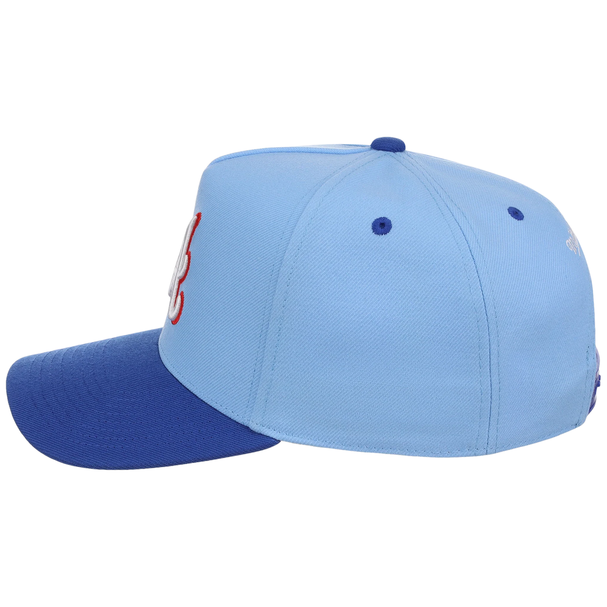 Atlanta Braves Mitchell & Ness MLB 'Era Flip' Heritage Series Pro Pinch - Sky/Royal - Image 6