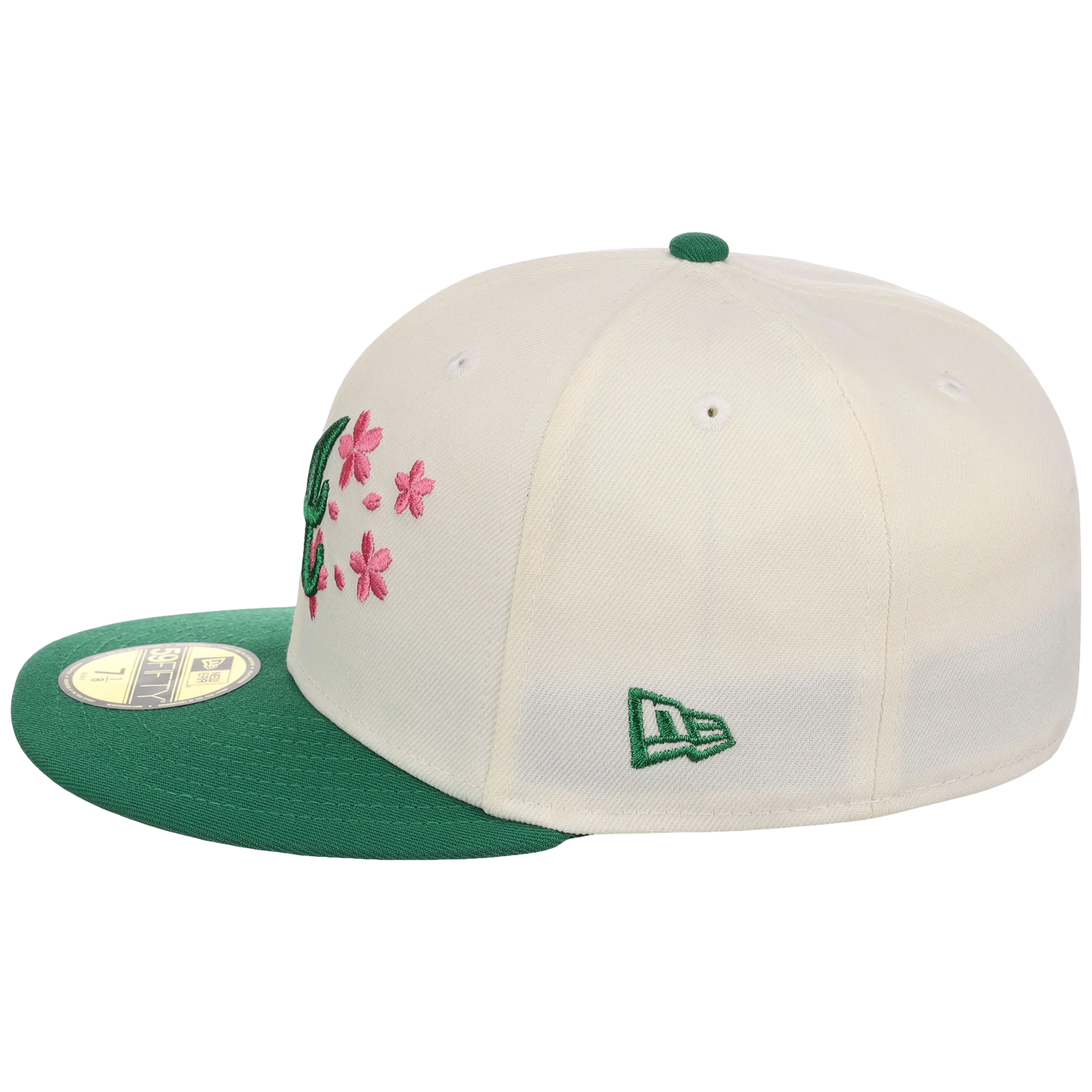 Atlanta Braves MLB Augusta Bloom New Era 59FIFTY - Chrome - Image 6