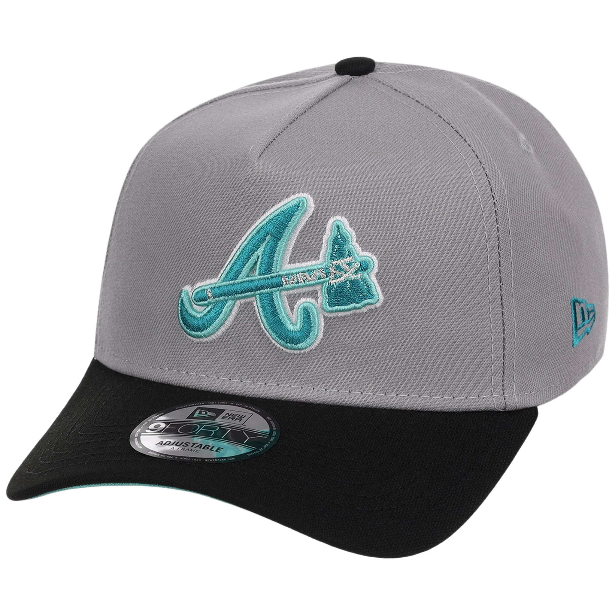 Atlanta Braves MLB Cloudy Glass New Era 9FORTY - Image 4