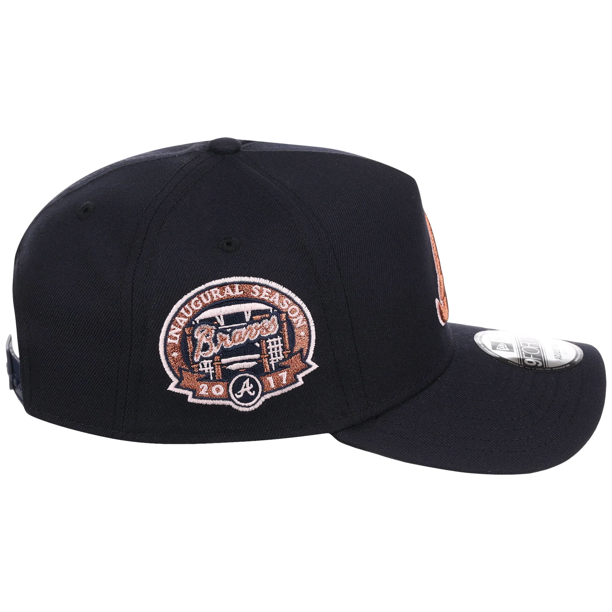 Atlanta Braves MLB Copper Blush New Era 9FORTY - Image 3
