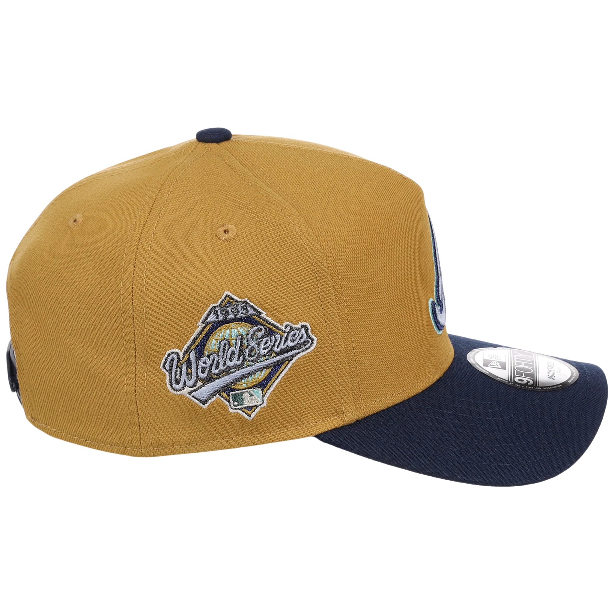 Atlanta Braves MLB Dusted Navy New Era 9FORTY - Image 3