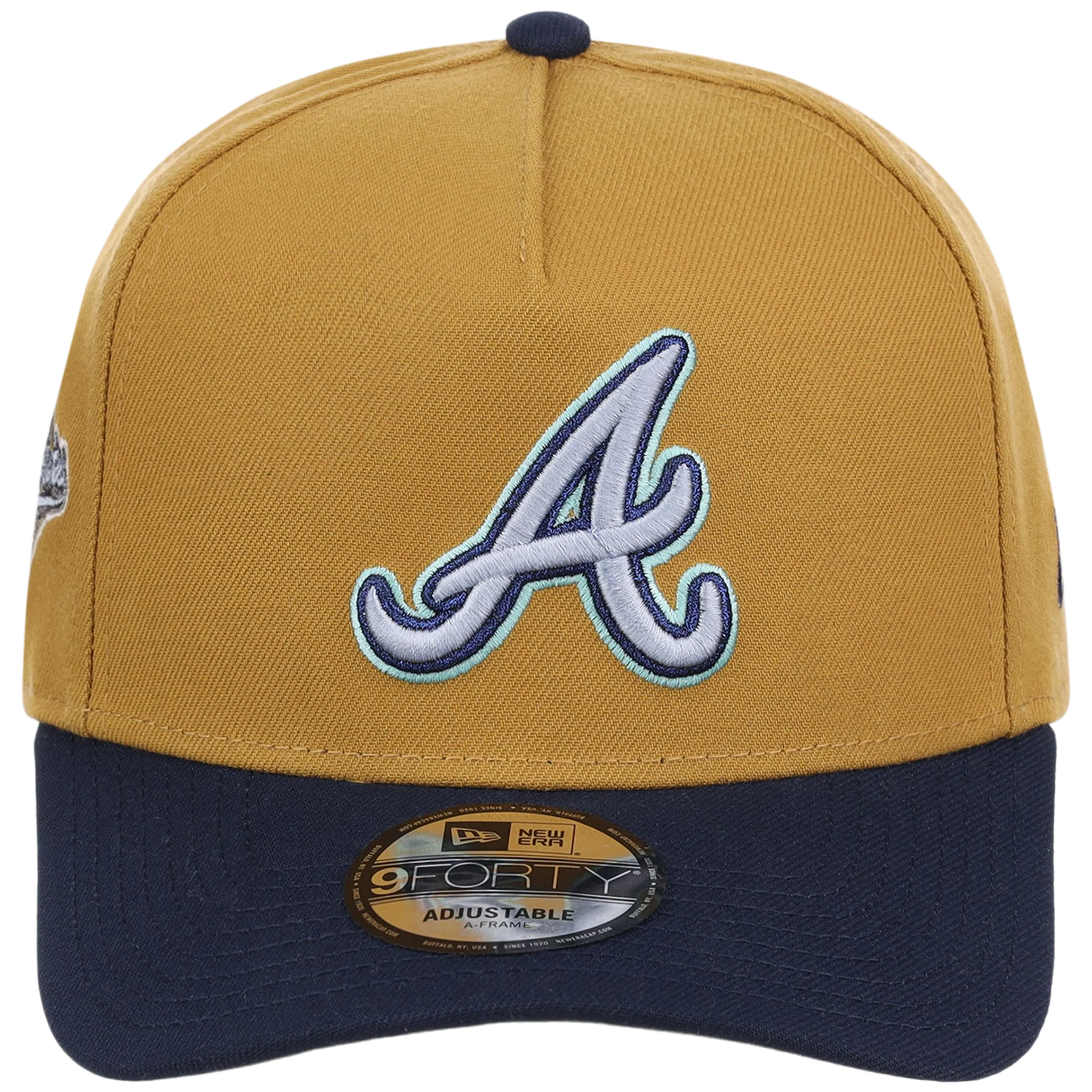 Atlanta Braves MLB Dusted Navy New Era 9FORTY - Image 5