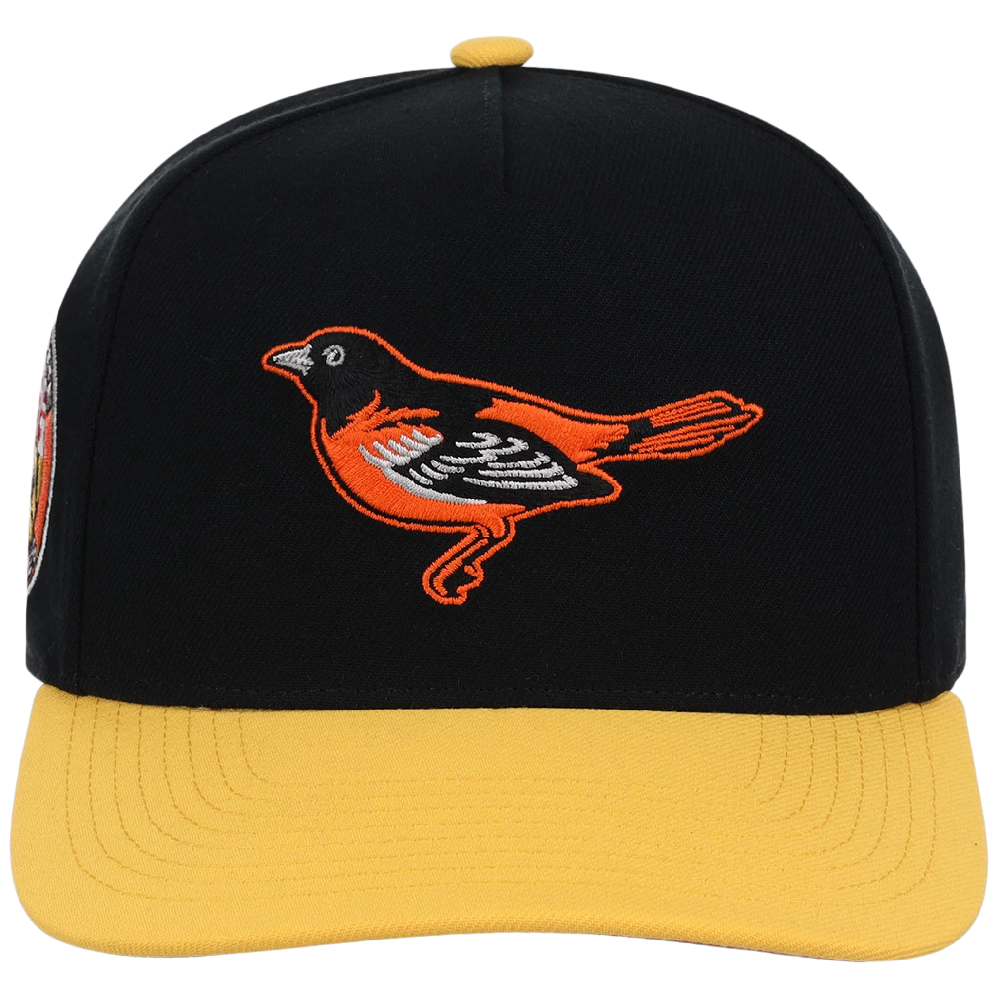 Baltimore Orioles Mitchell & Ness MLB 'Era Flip' Heritage Series Pro Pinch - Black/Yellow - Image 5