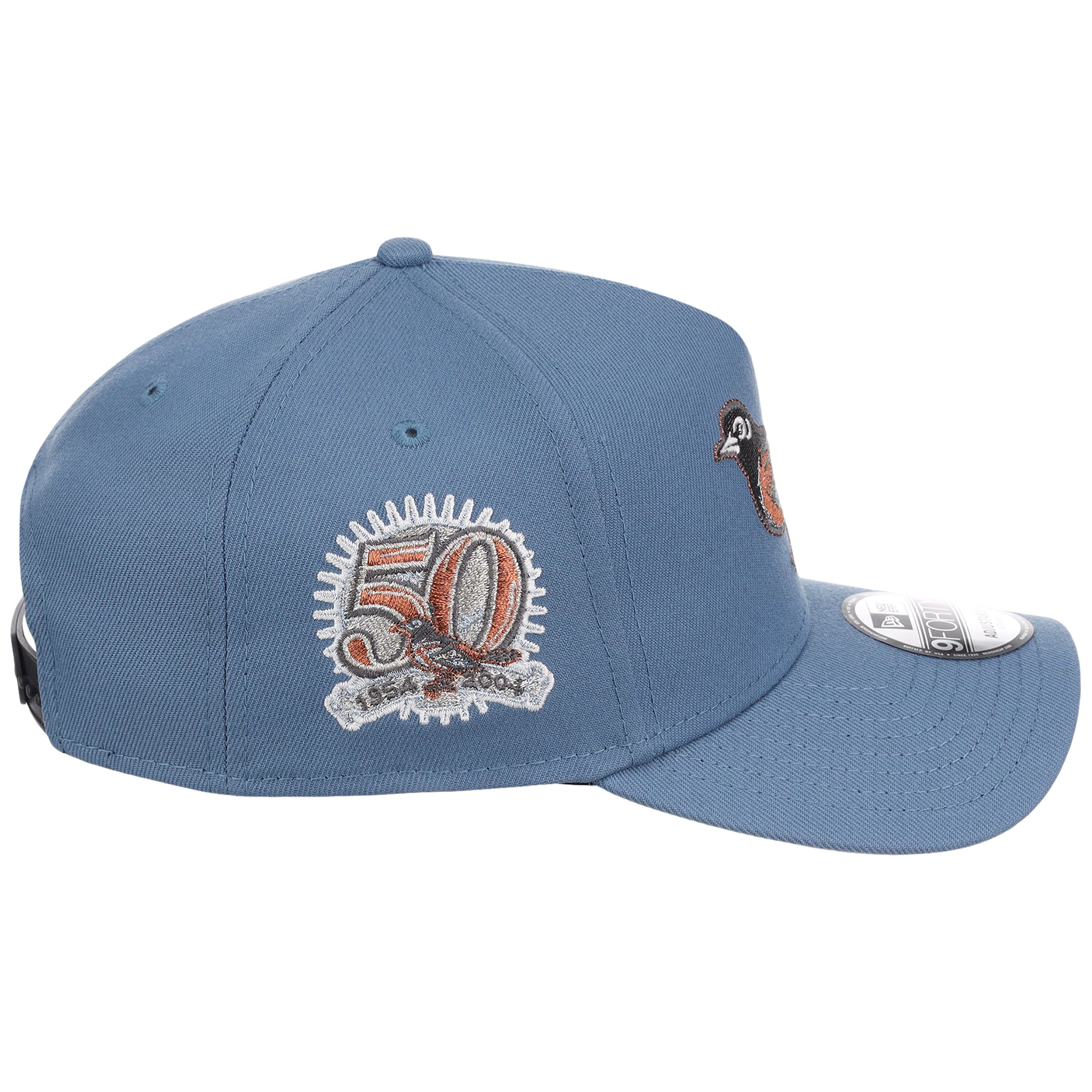 Baltimore Orioles MLB Faded Blue New Era 9FORTY - Image 3