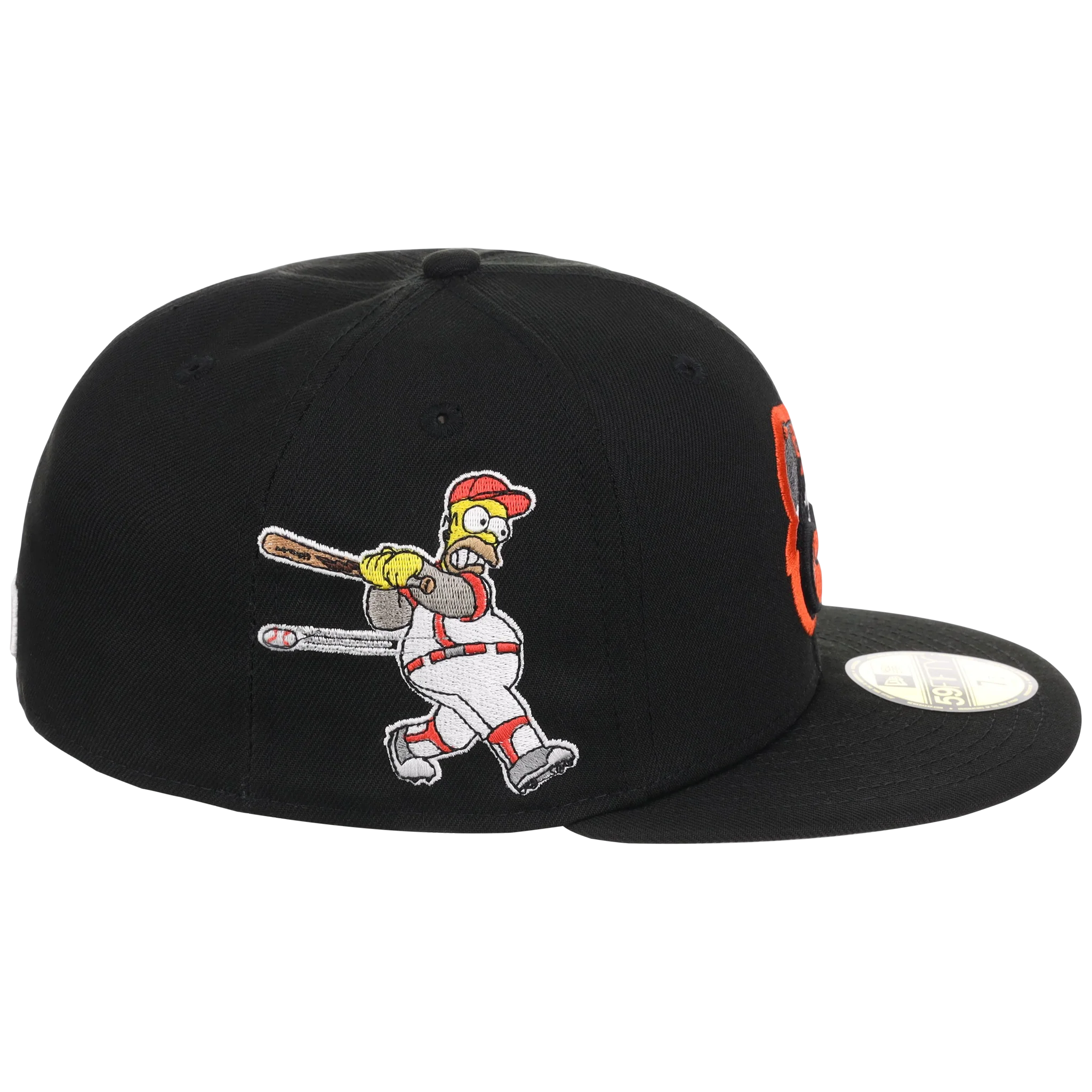 Baltimore Orioles MLB Simpsons Homer at the Bat 'Wonderbat' New Era 59FIFTY - Image 3