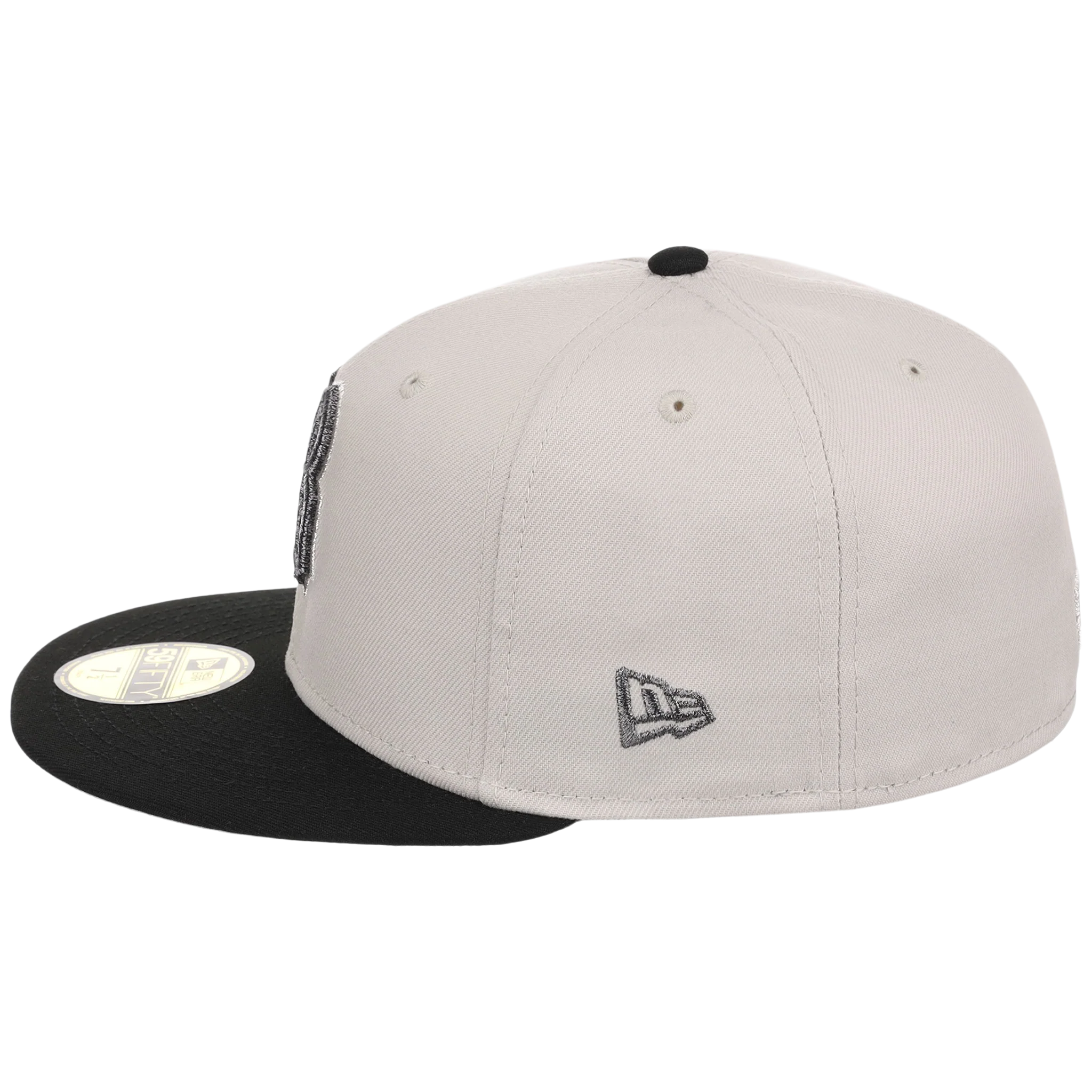 Birmingham Barons 8-bit Terror New Era 59FIFTY - Stone/Black - Image 6