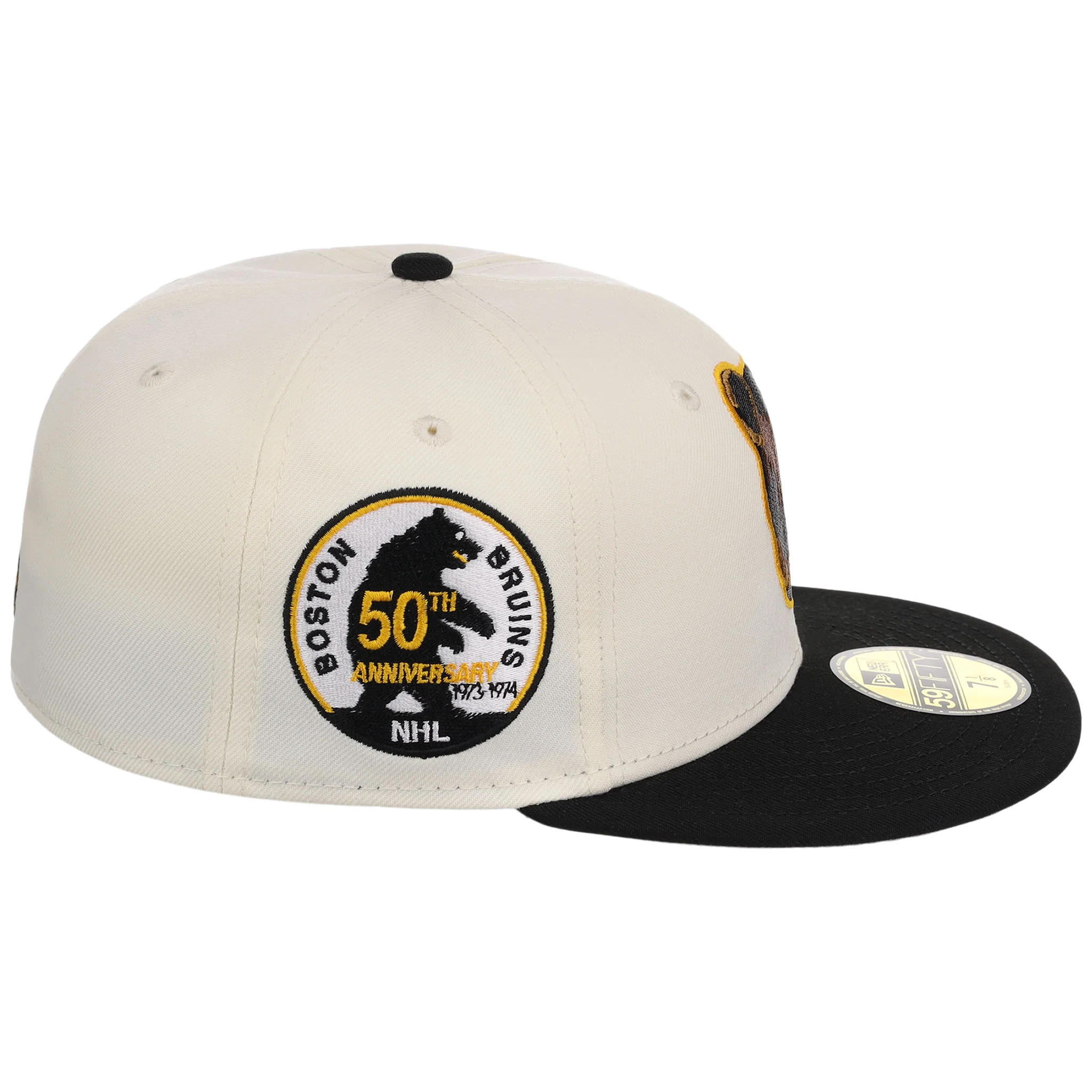 BOSTON BRUINS NHL CHROME OTC NEW ERA 59FIFTY - Image 3
