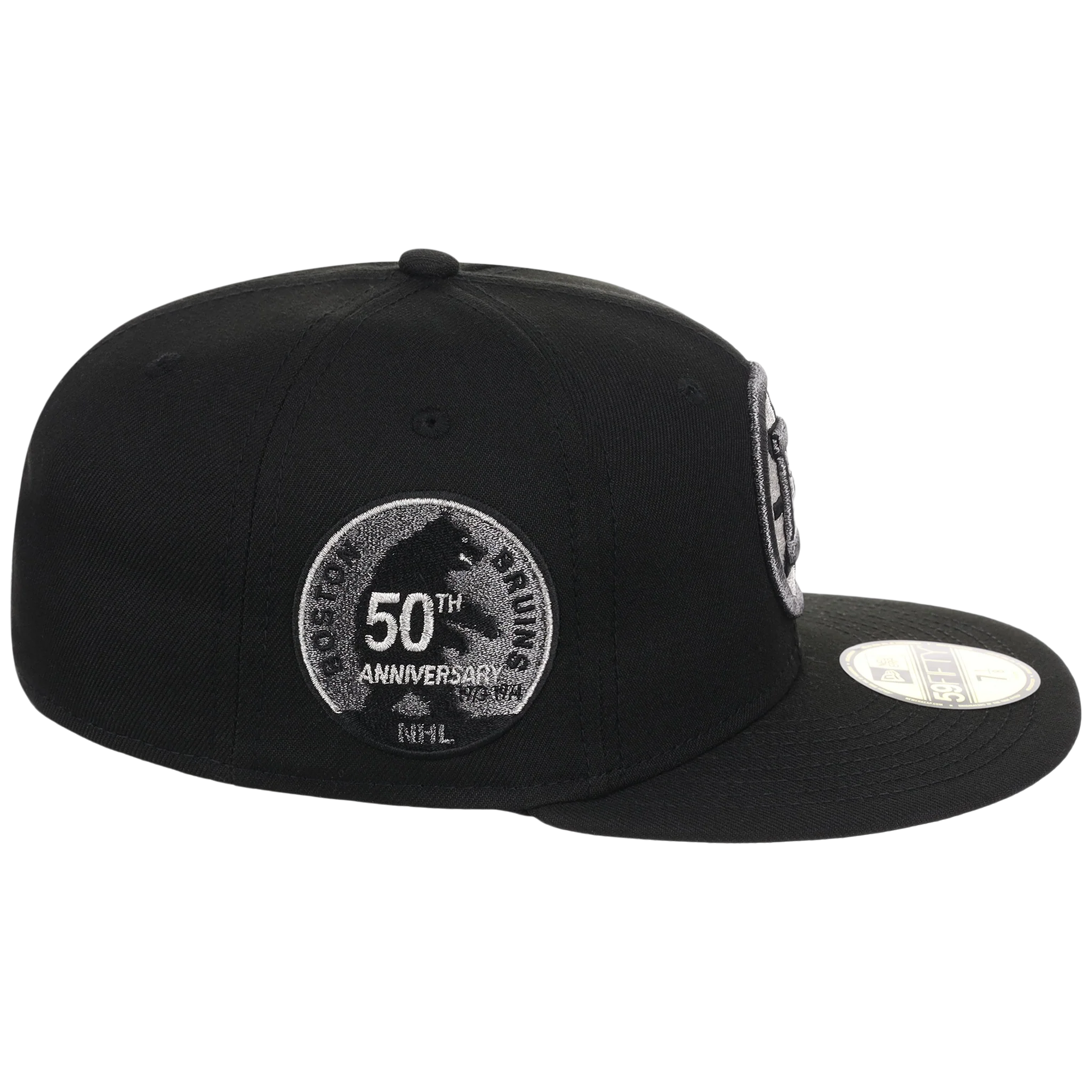 Boston Bruins NHL Liquid Titanium New Era 59FIFTY - Image 3