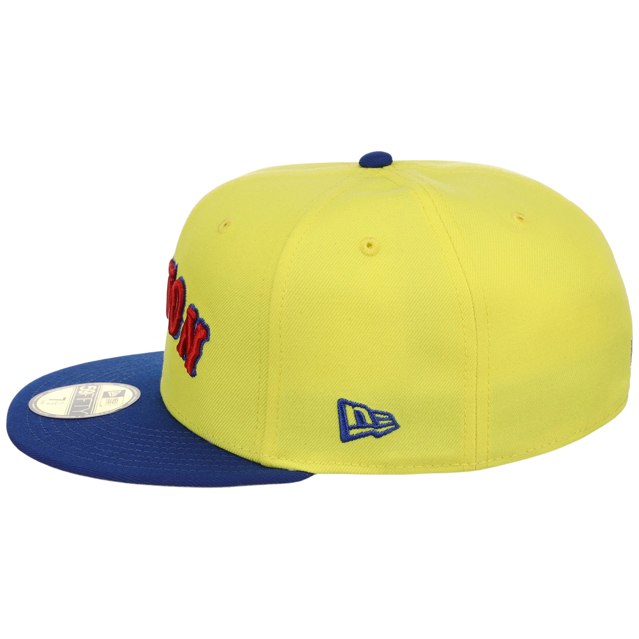 Boston Red Sox Iron Czar New Era 59FIFTY (Yellow/Blue) - Image 6