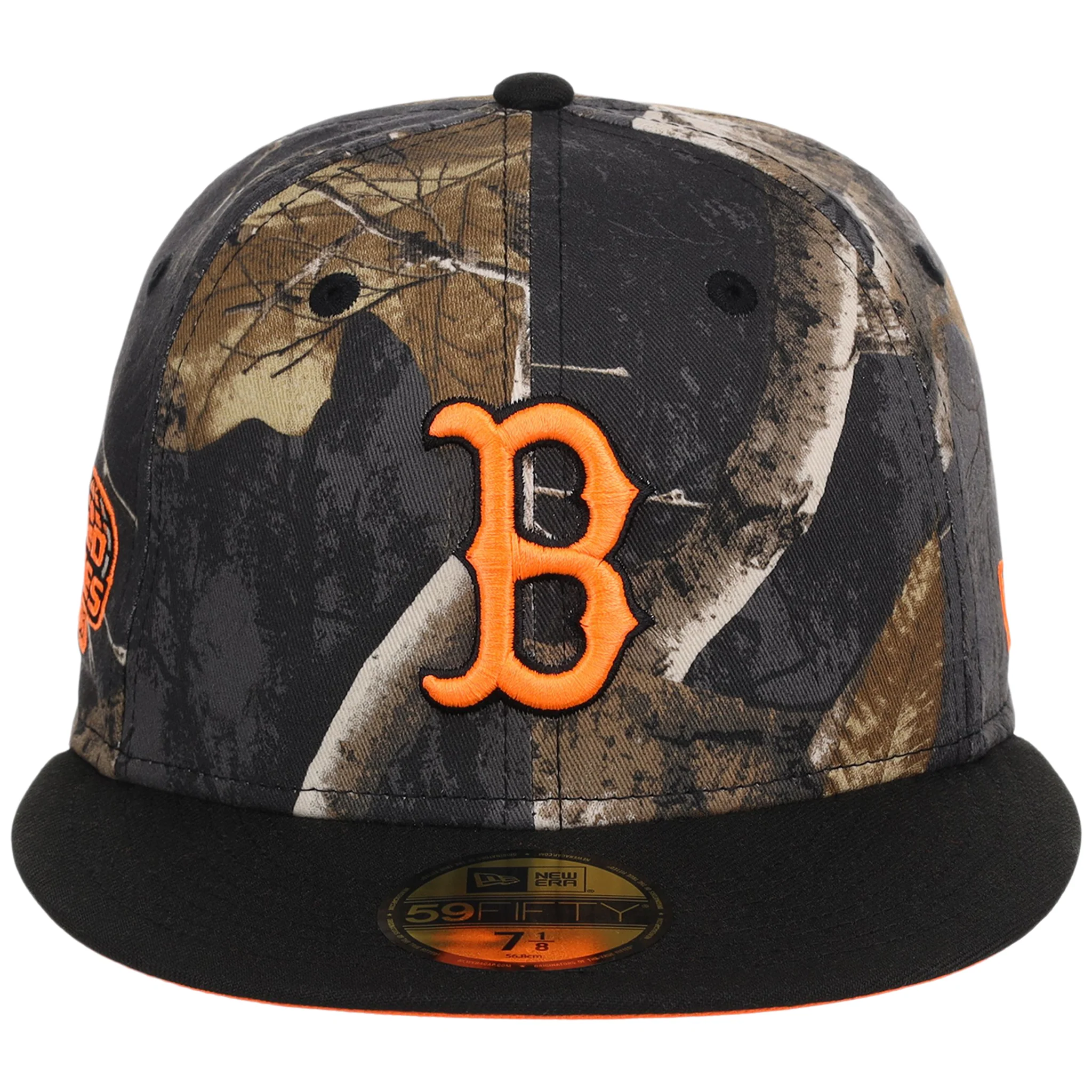 Boston Red Sox MLB Black Realtree 'Flame' New Era 59FIFTY - Image 5
