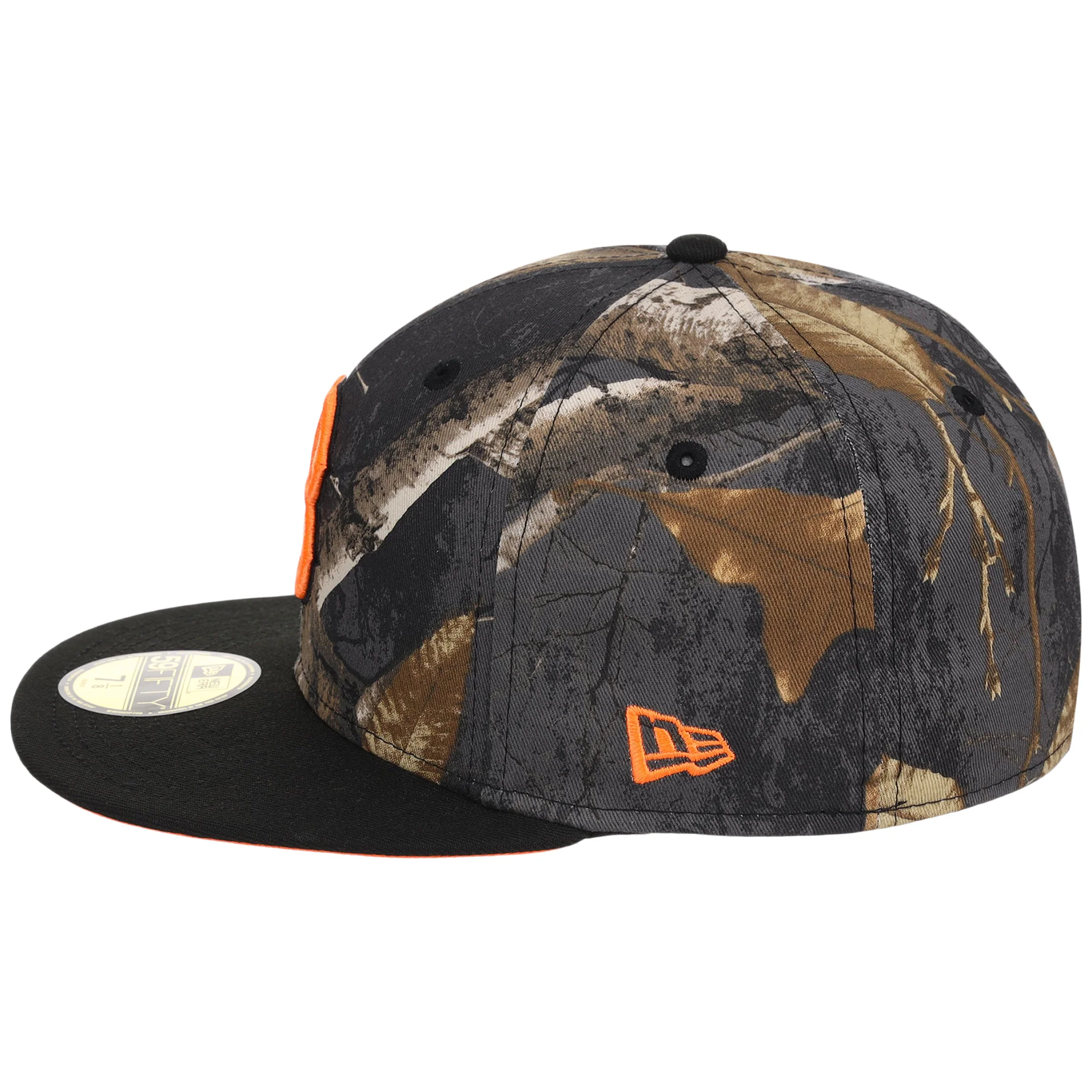 Boston Red Sox MLB Black Realtree 'Flame' New Era 59FIFTY - Image 6