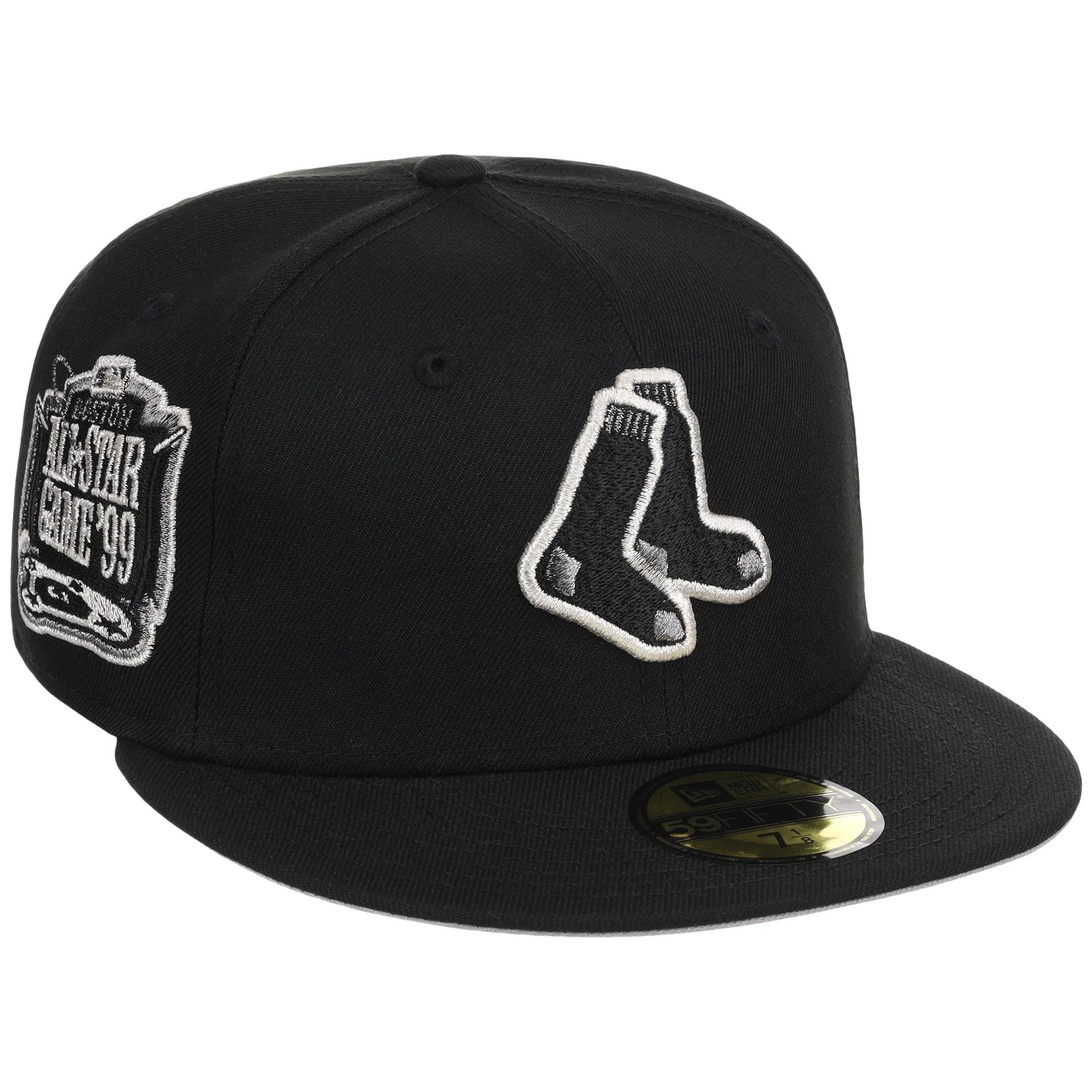 Boston Red Sox MLB Liquid Titanium New Era 59FIFTY