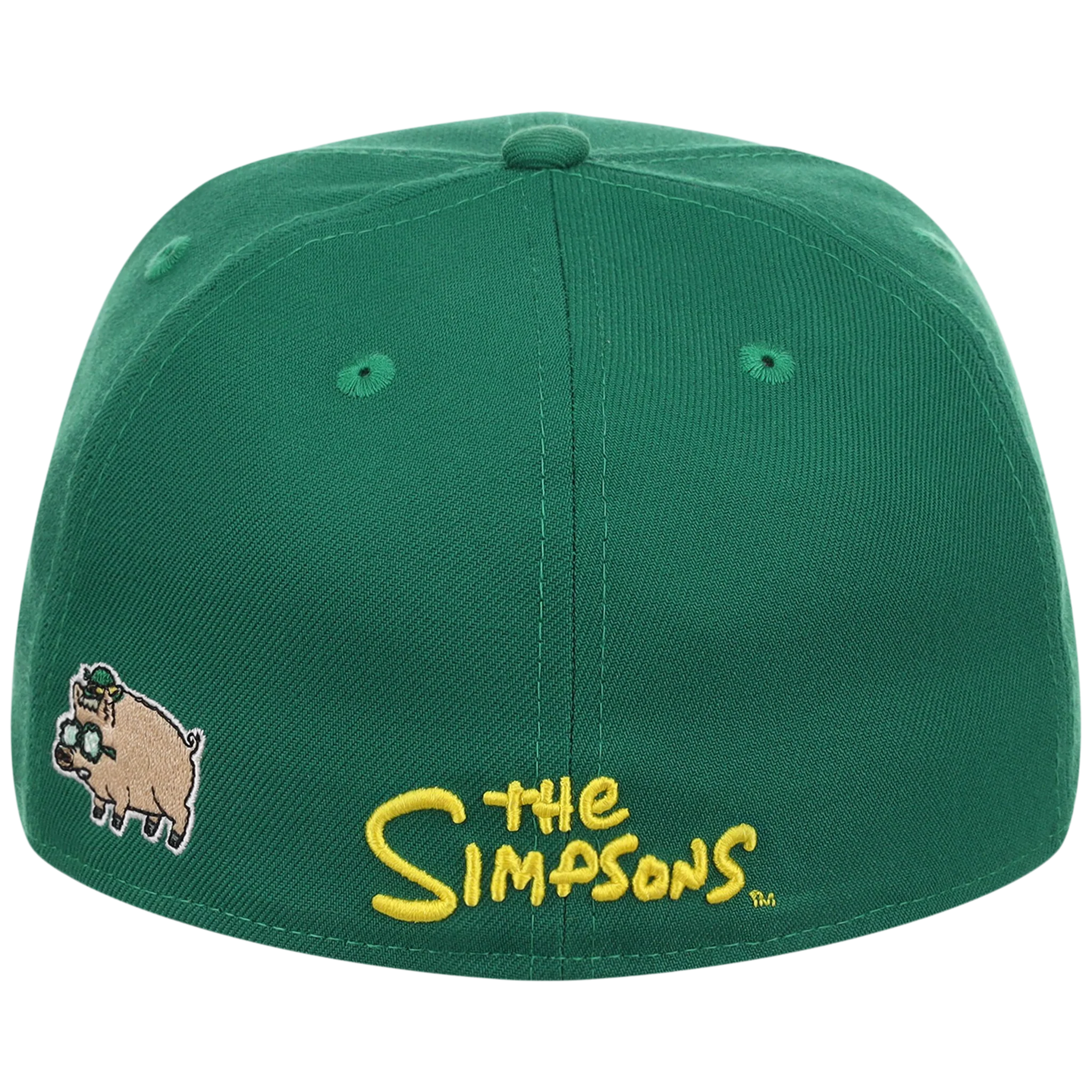 Boston Red Sox MLB Simpsons Localized New Era 59FIFTY - Mo - Kelly Green/Kelly Green - Image 7