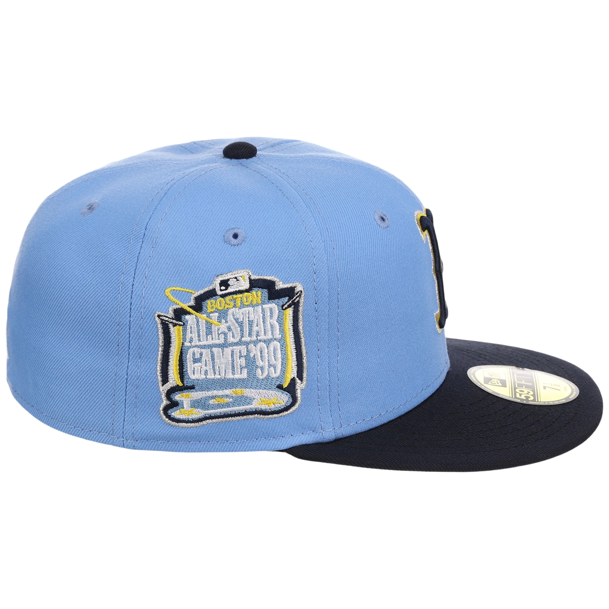 Boston Red Sox Southie Syndicate New Era 59FIFTY - Sky/Navy - Image 3