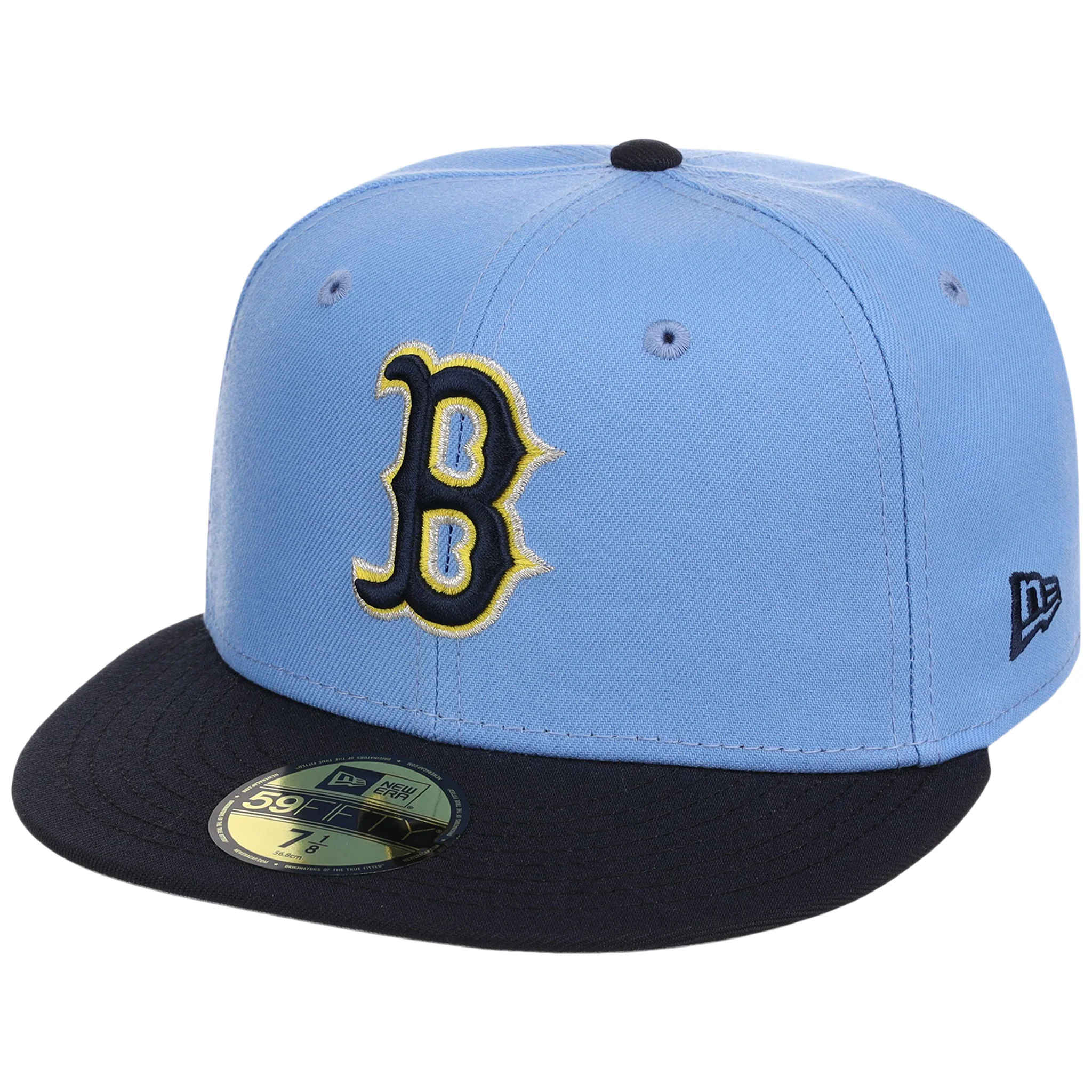 Boston Red Sox Southie Syndicate New Era 59FIFTY - Sky/Navy - Image 4