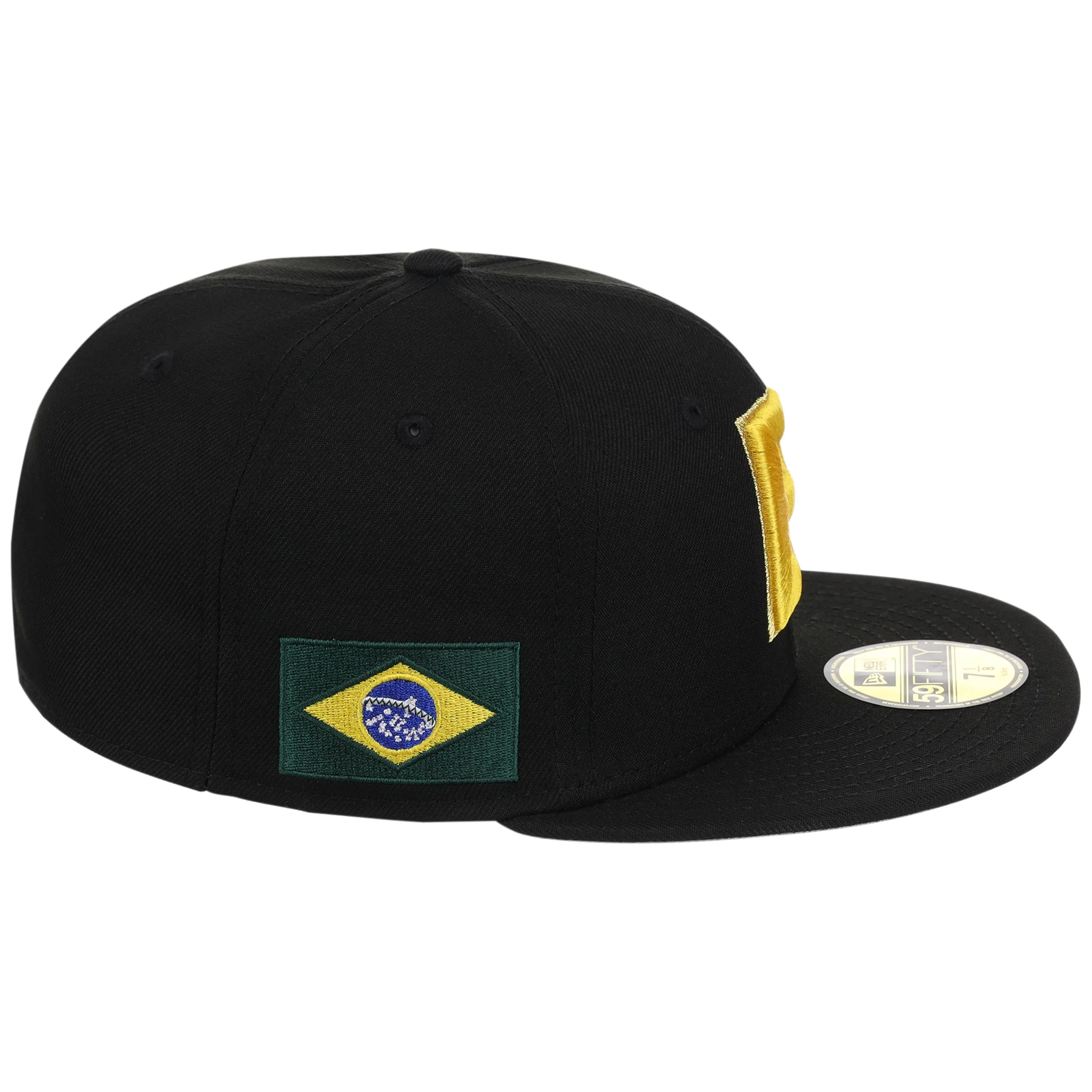 Brazil World Baseball Classic Touch of Gold New Era 59FIFTY - Image 3