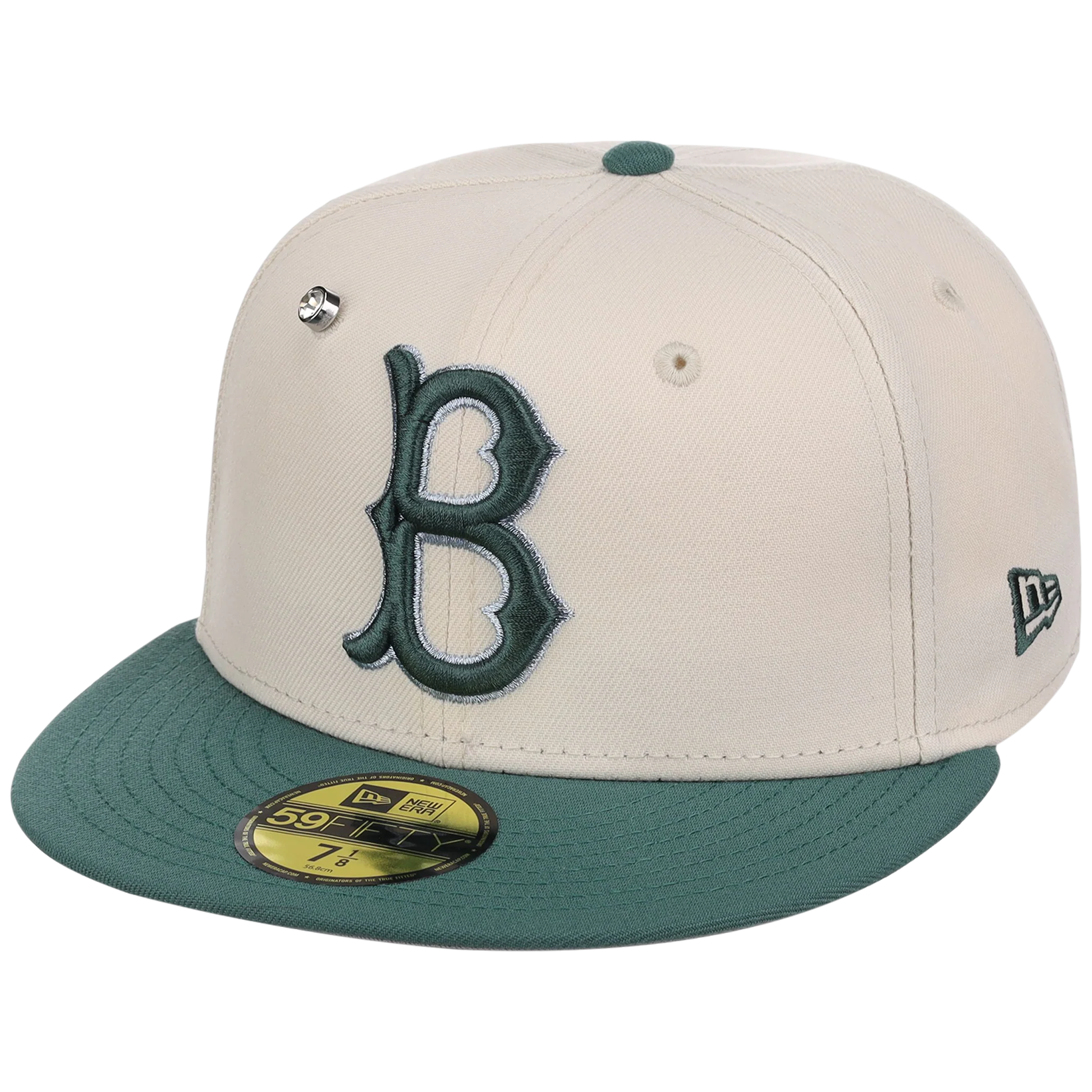 Brooklyn Dodgers MLB Cream Lichen New Era 59FIFTY - Image 4