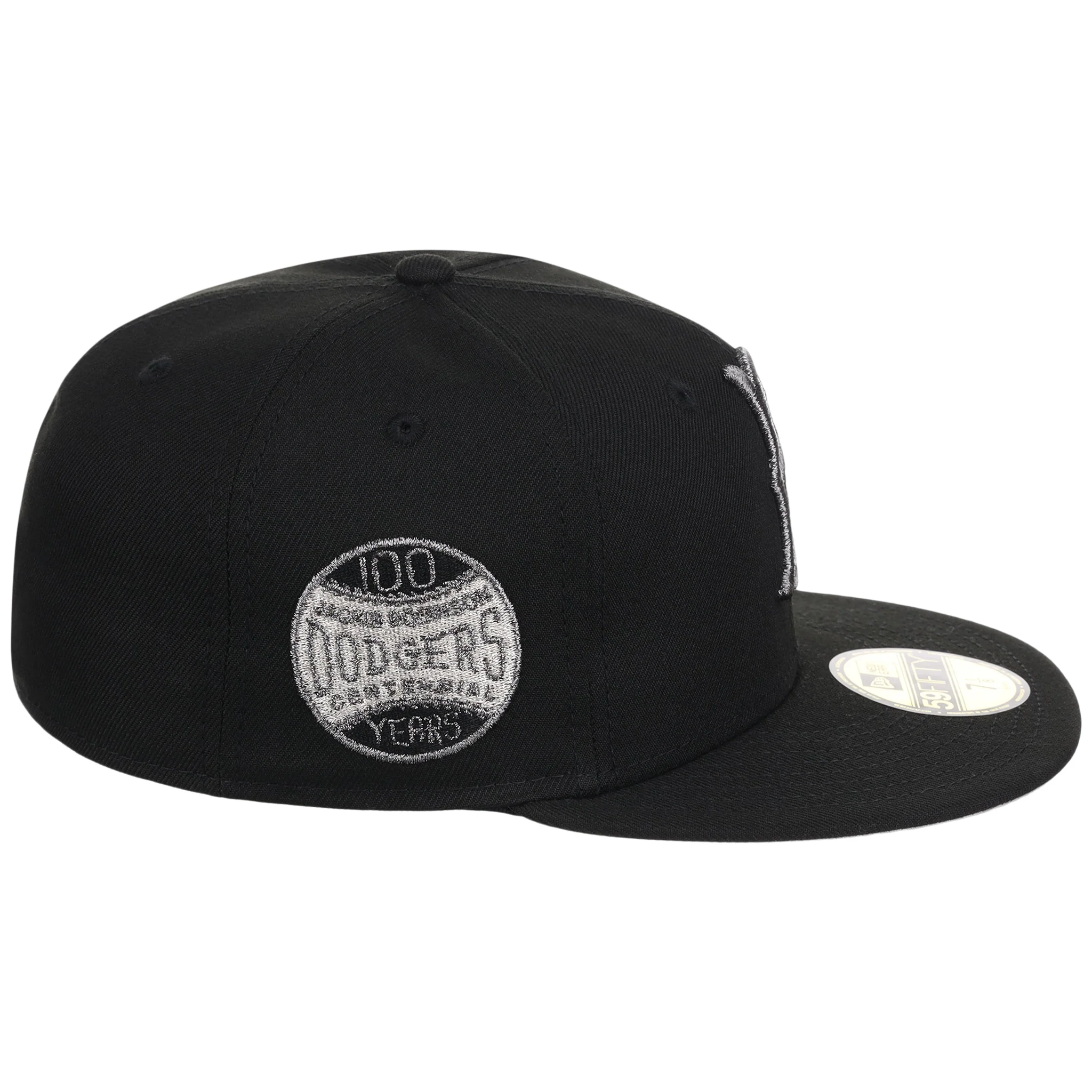 Brooklyn Dodgers MLB Liquid Titanium New Era 59FIFTY - Image 3