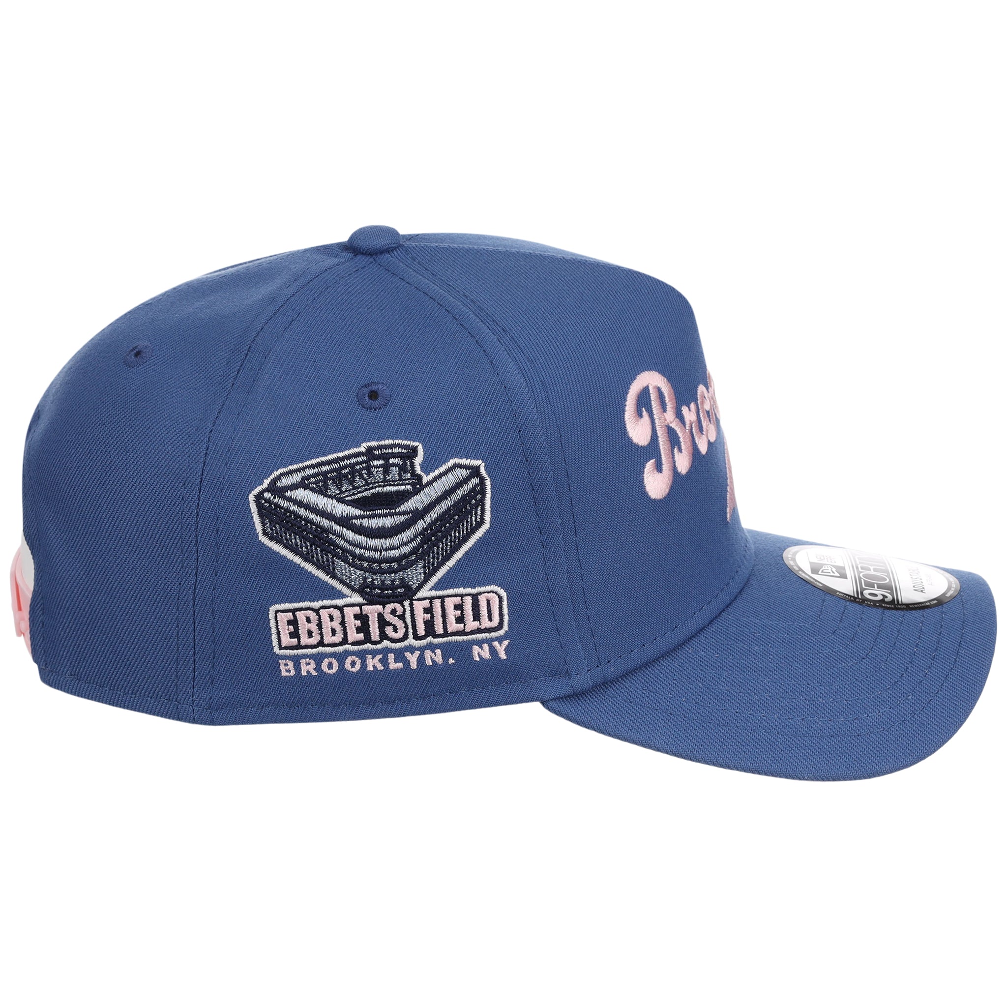 Brooklyn Dodgers MLB Pink Indigo New Era 9FORTY - Image 3