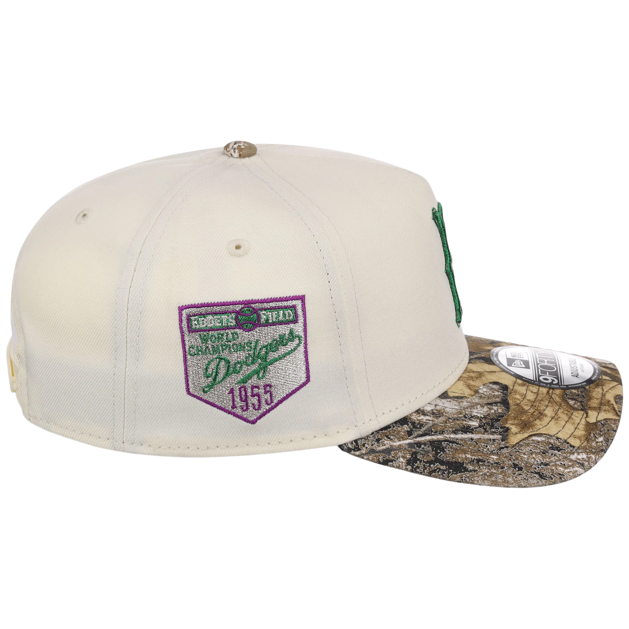 Brooklyn Dodgers MLB Purple Trees New Era 9FORTY - Image 3