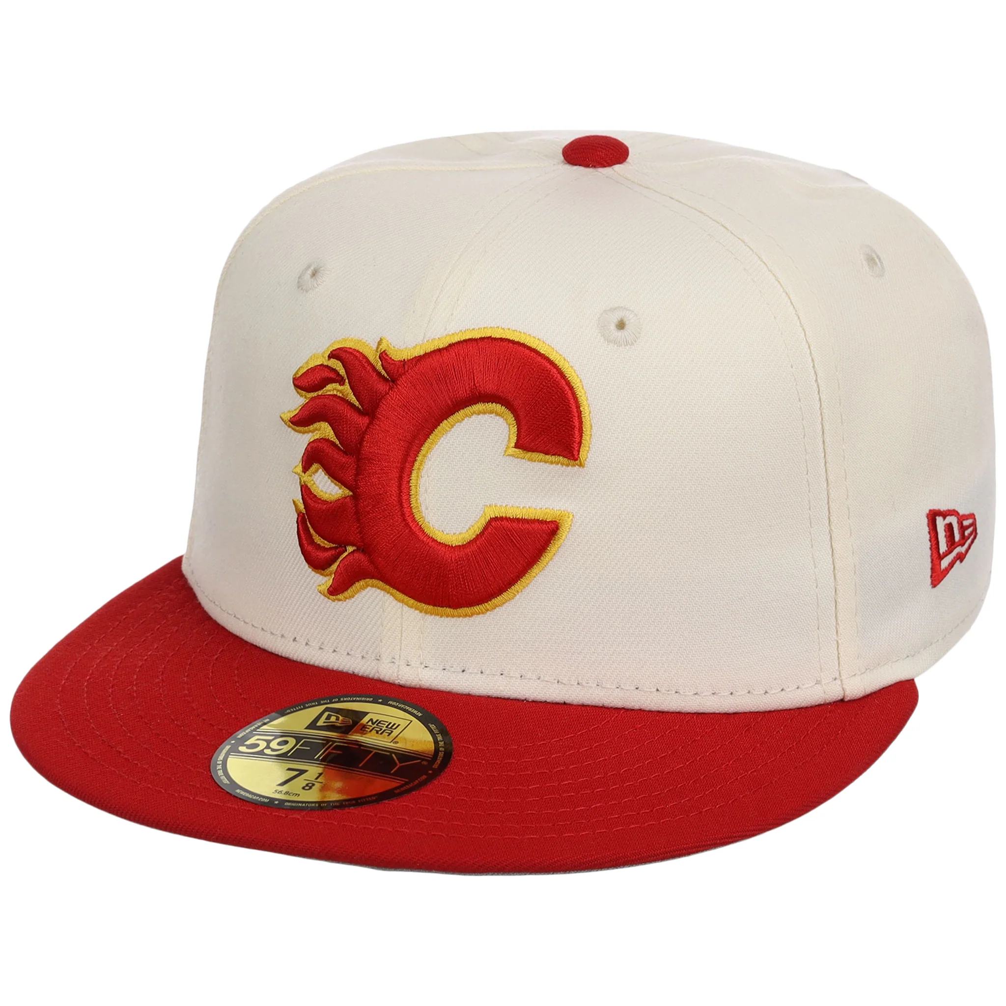 CALGARY FLAMES NHL CHROME OTC NEW ERA 59FIFTY - Image 4