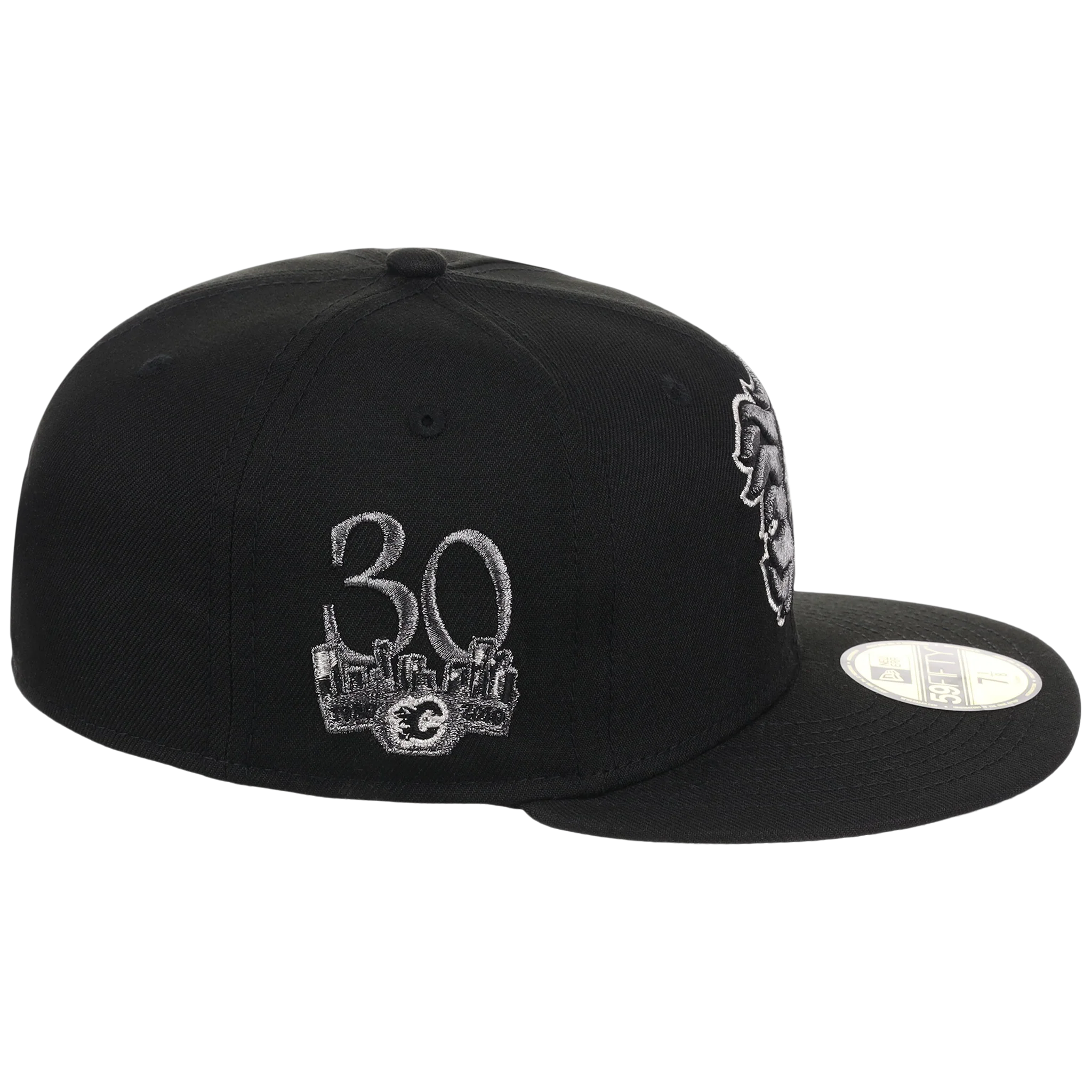 Calgary Flames NHL Liquid Titanium New Era 59FIFTY - Image 3