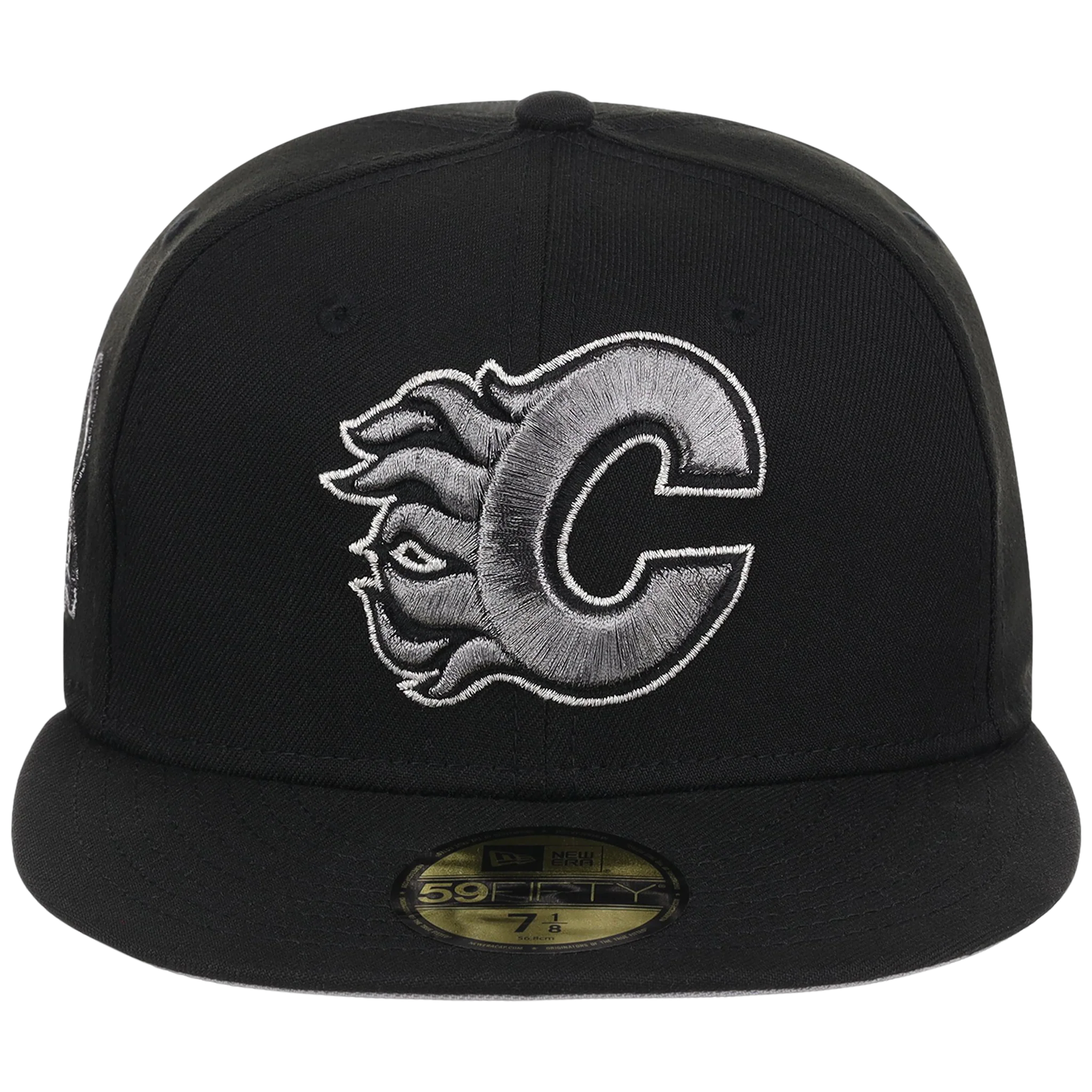 Calgary Flames NHL Liquid Titanium New Era 59FIFTY - Image 5