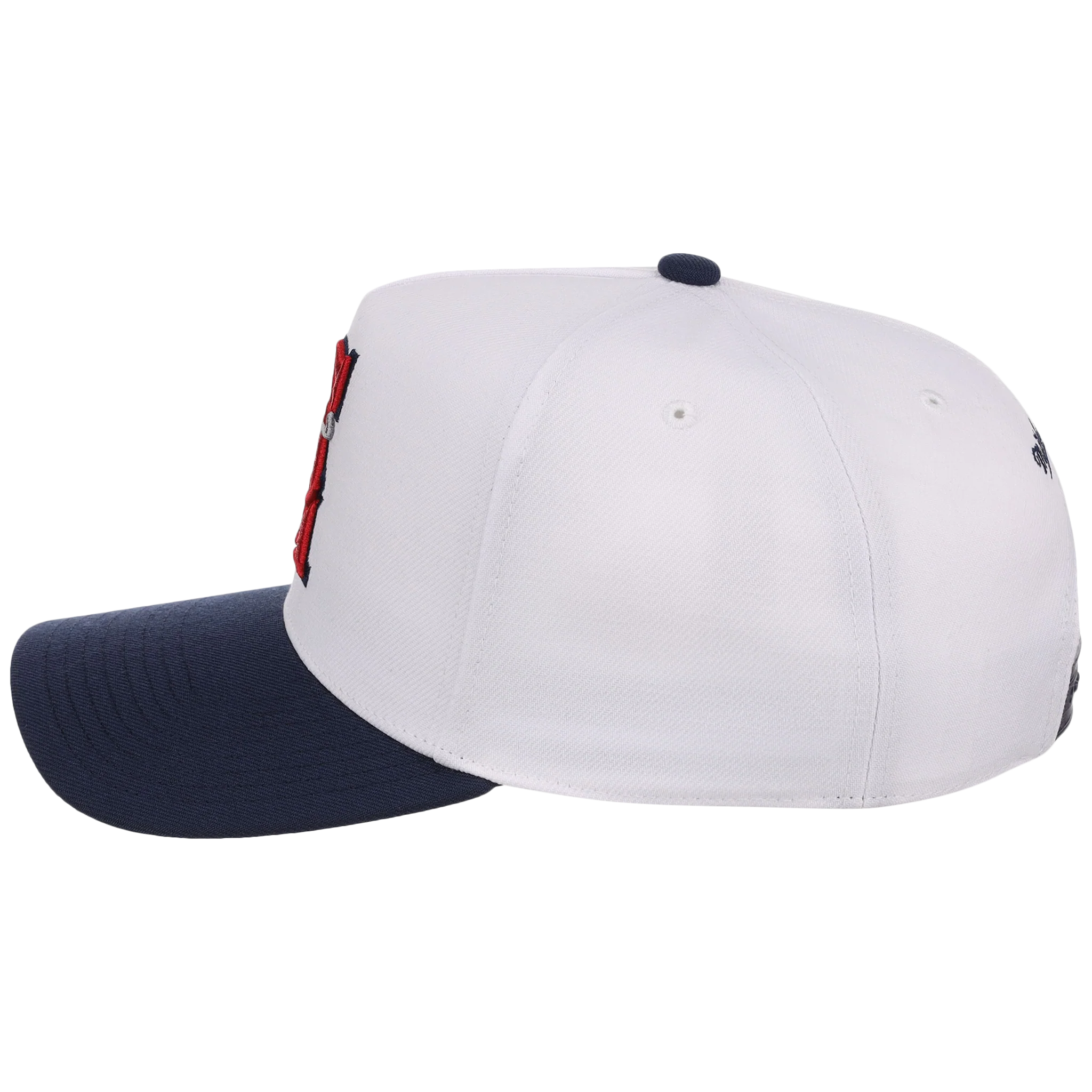 California Angels Mitchell & Ness MLB 'Era Flip' Heritage Series Pro Pinch - White/Navy - Image 6