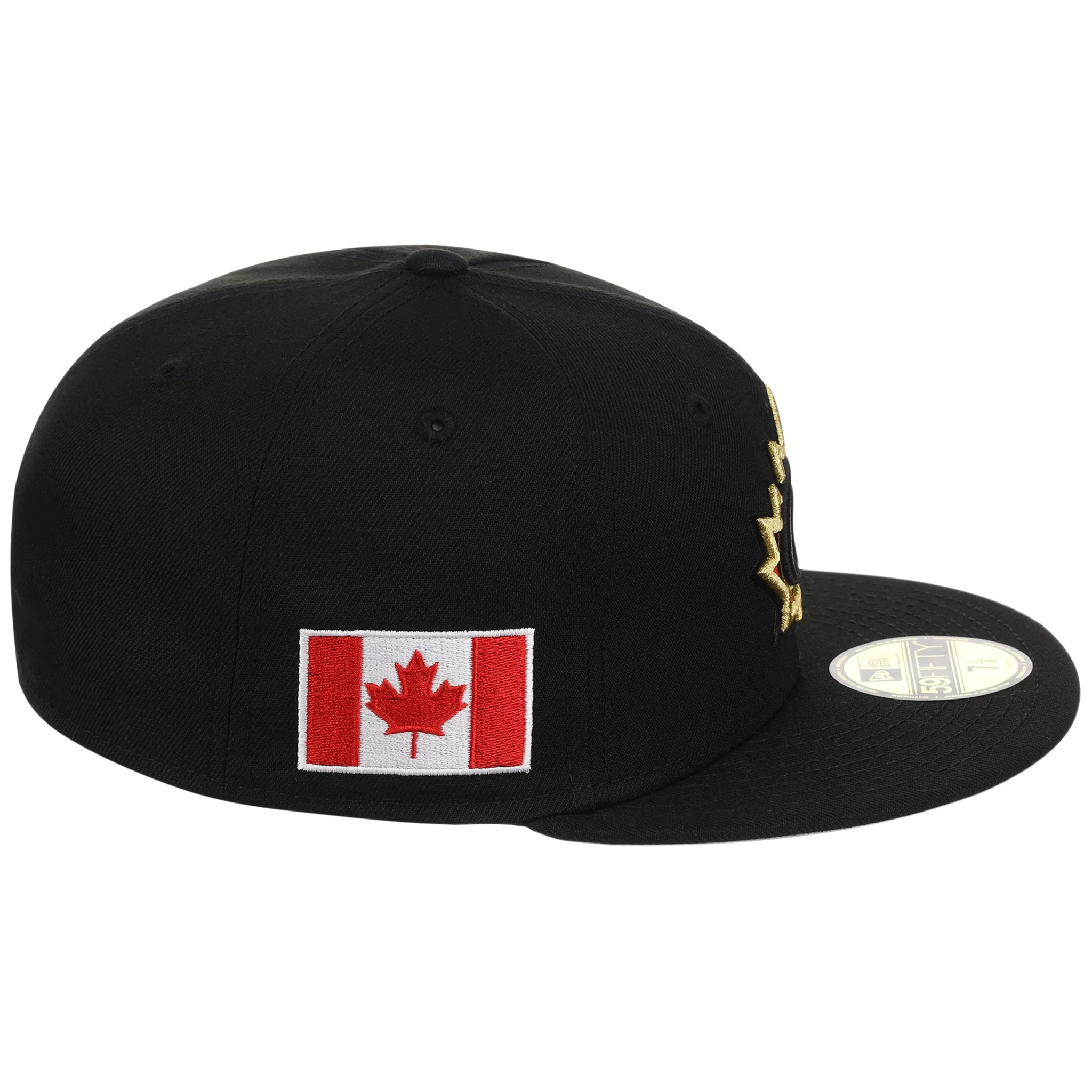 Canada World Baseball Classic Touch of Gold New Era 59FIFTY - Image 3