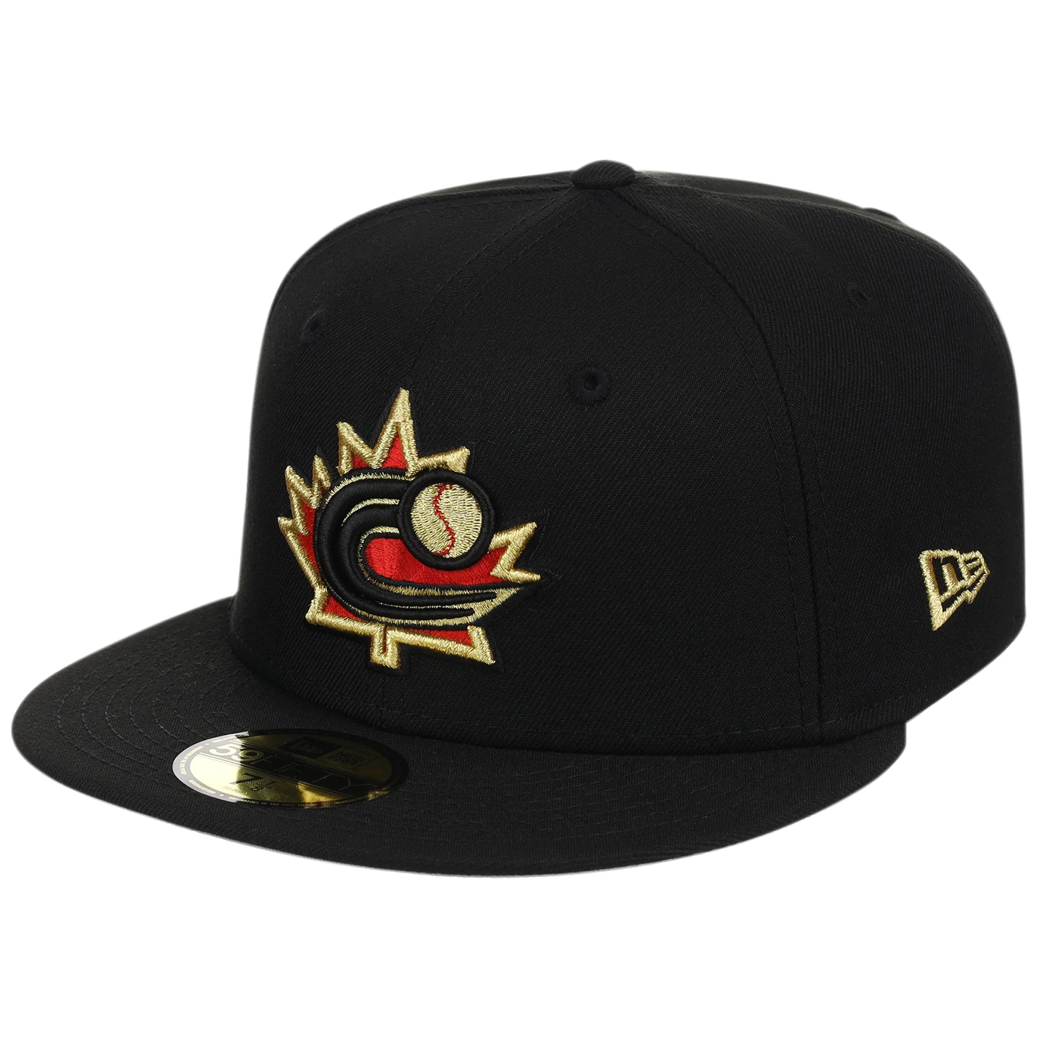 Canada World Baseball Classic Touch of Gold New Era 59FIFTY - Image 5