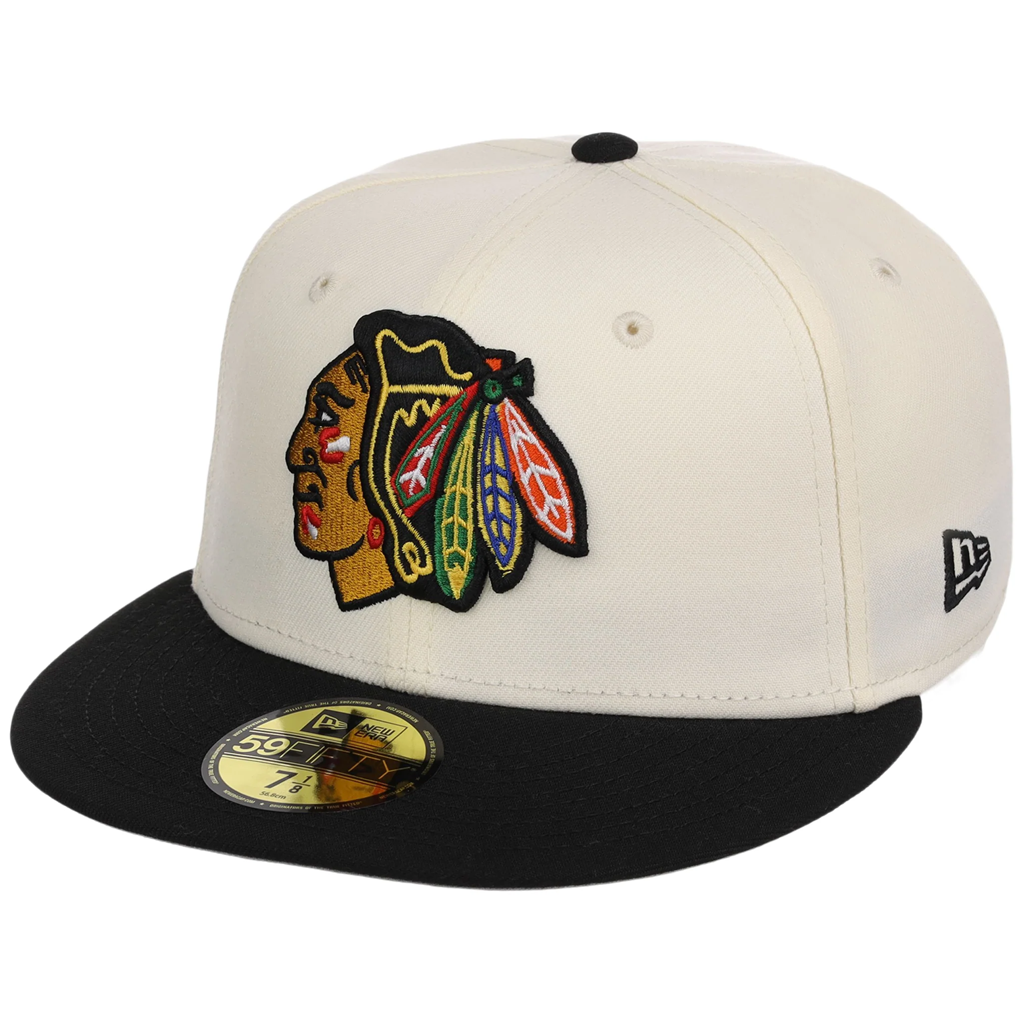 CHICAGO BLACKHAWKS NHL CHROME OTC NEW ERA 59FIFTY - Image 4