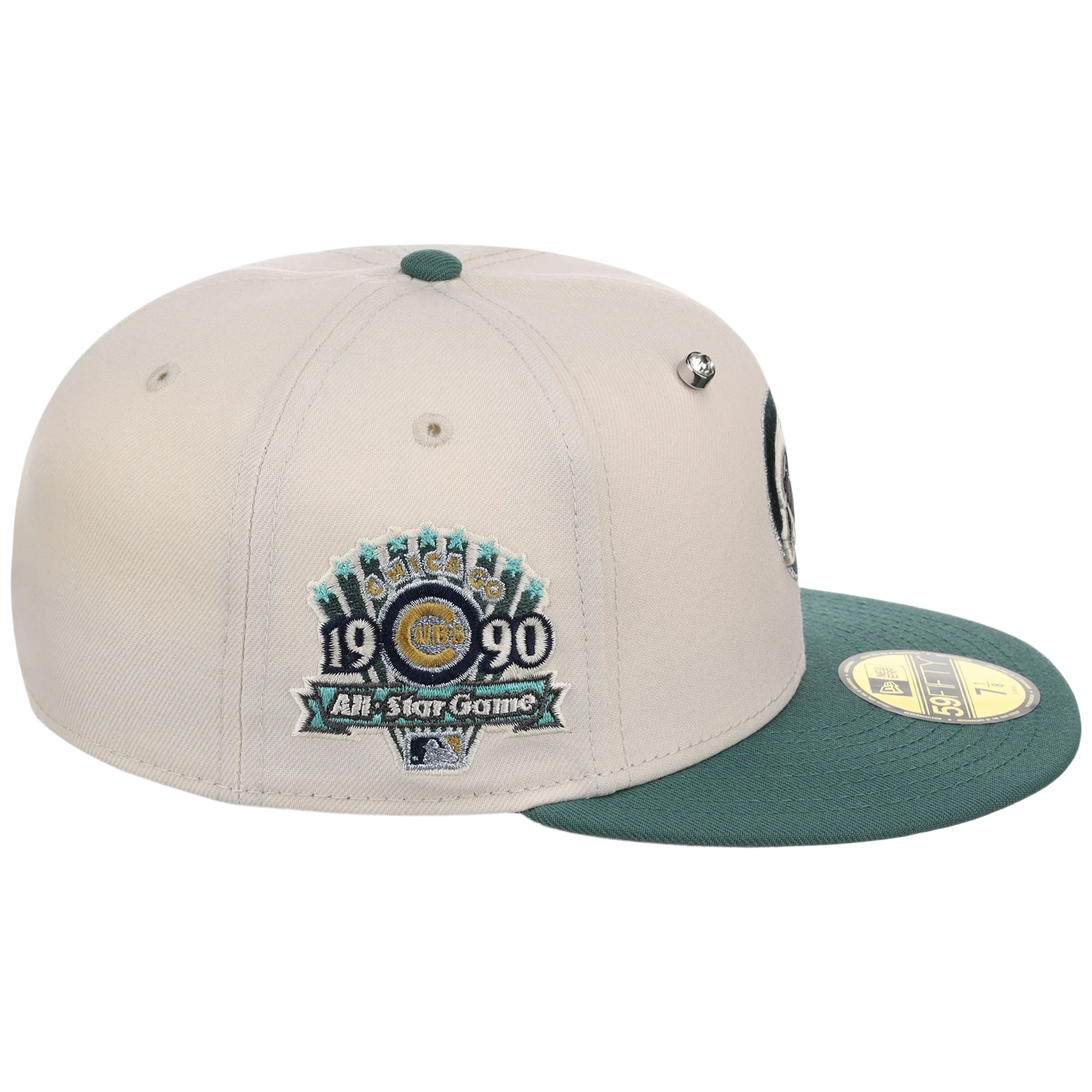 Chicago Cubs MLB Cream Lichen New Era 59FIFTY - Image 3
