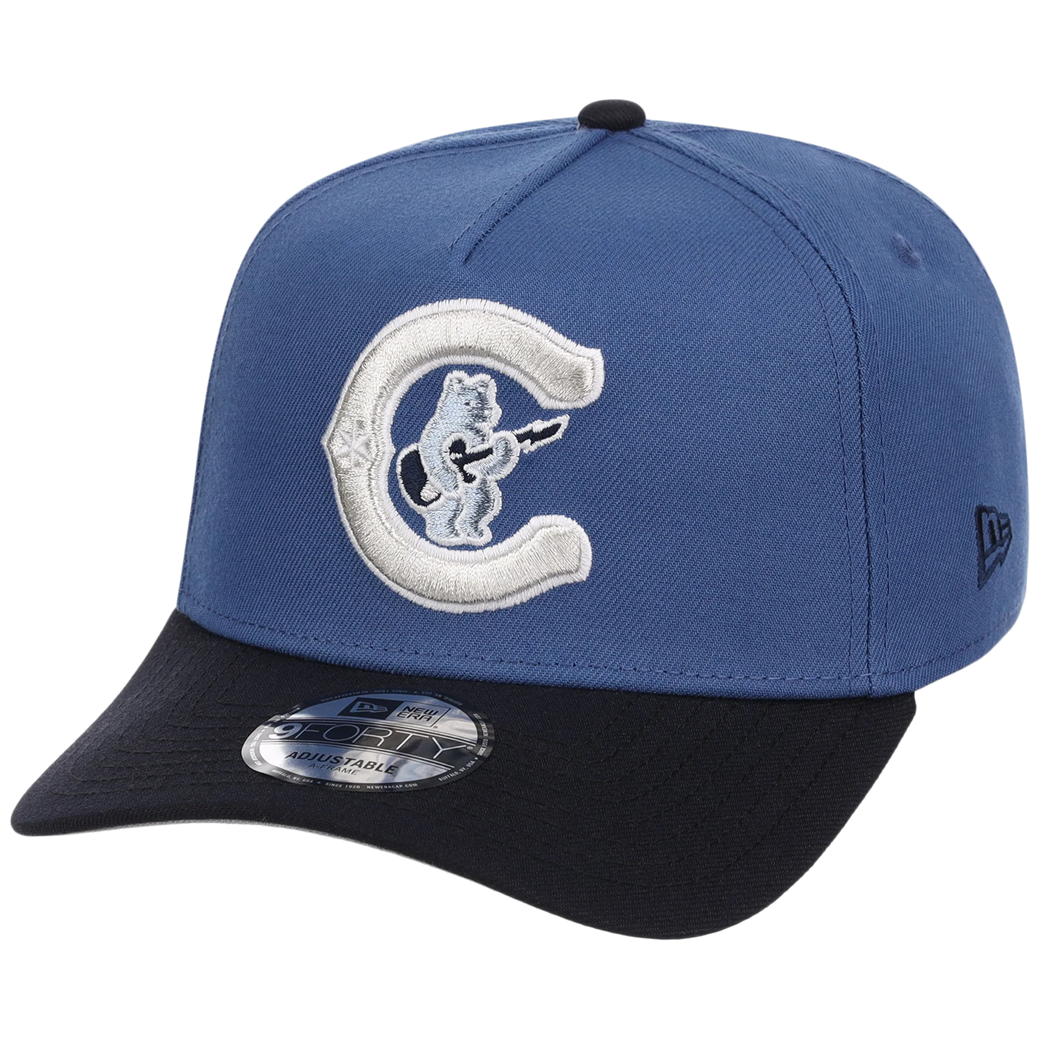 Chicago Cubs MLB Indigo Navy New Era 9FORTY - Image 4