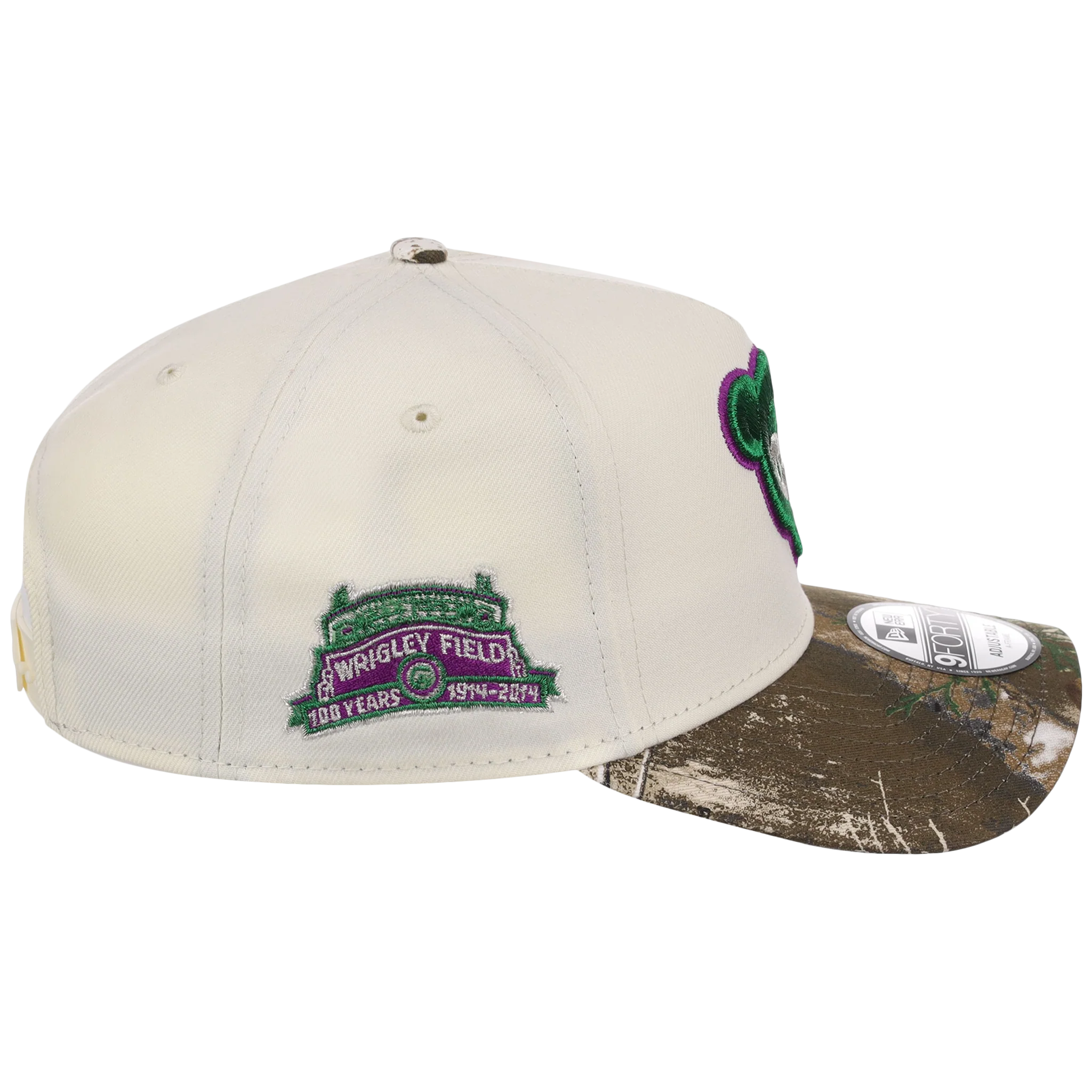 Chicago Cubs MLB Purple Trees New Era 9FORTY - Image 3