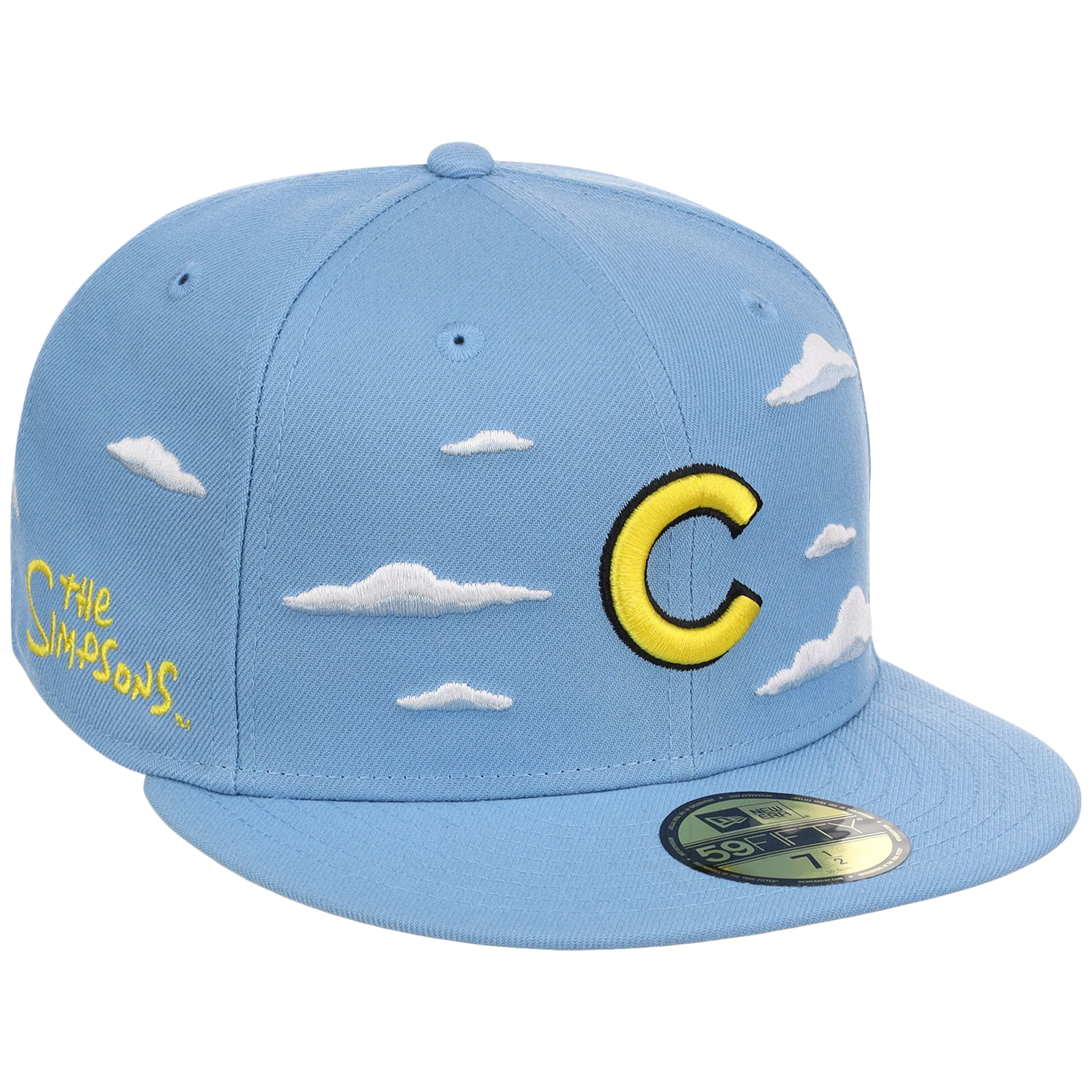 Chicago Cubs MLB Simpsons 'Clouds' New Era 59FIFTY