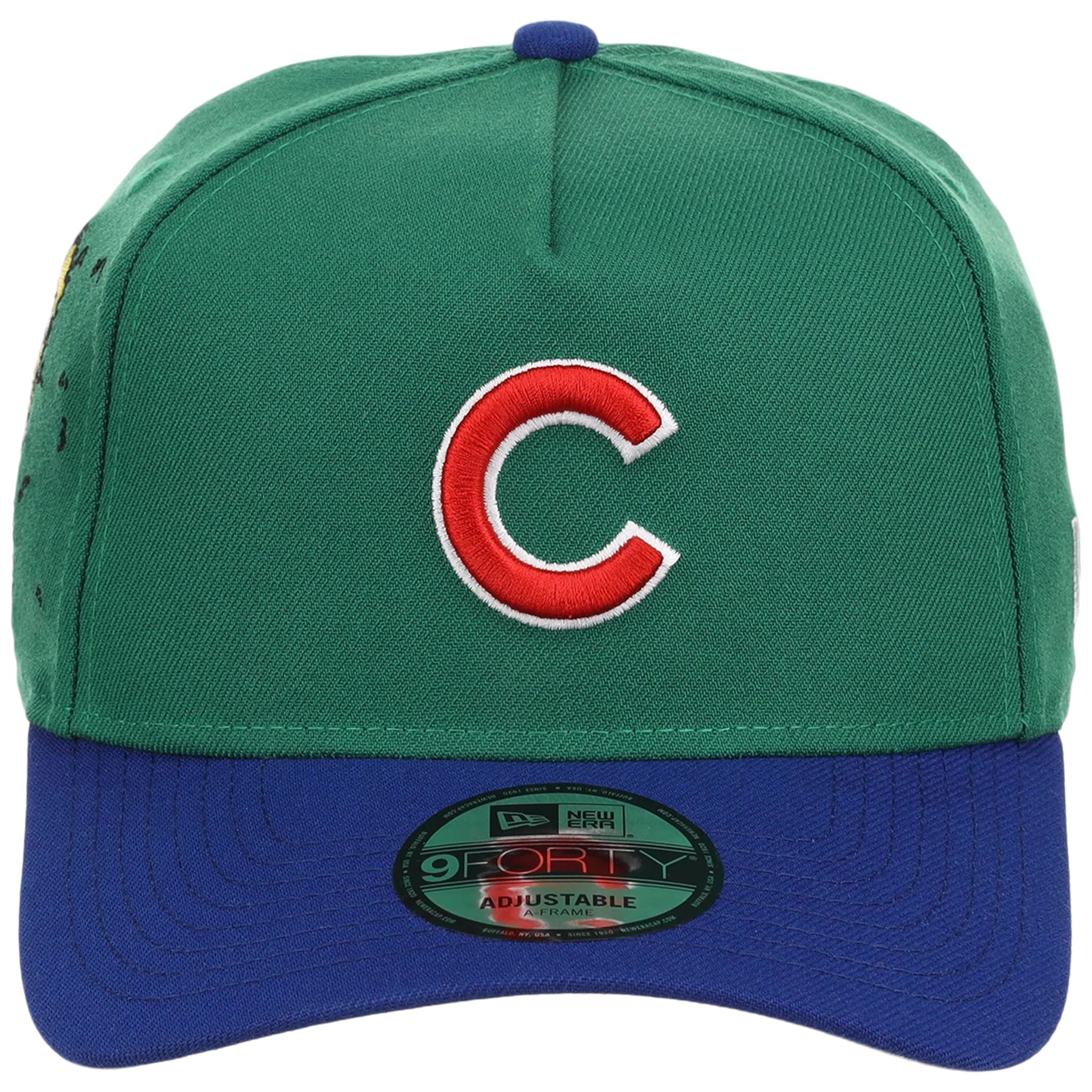 Chicago Cubs MLB Simpsons Localized New Era 9FORTY - Ivy - Green/Blue - Image 5