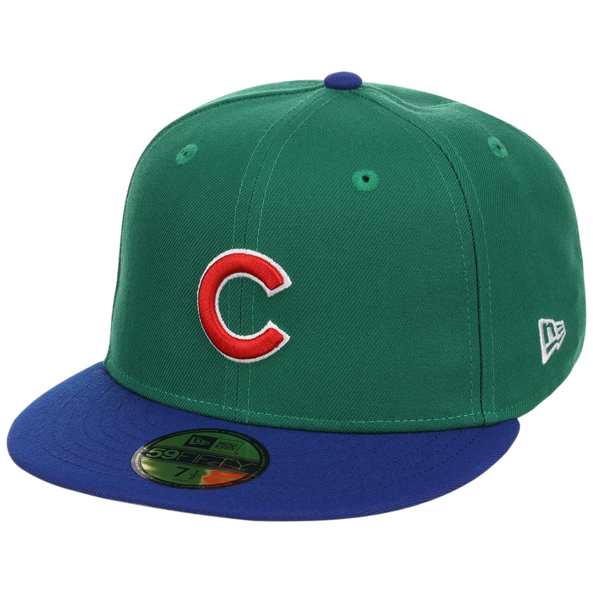 Chicago Cubs MLB Simpsons Localized New Era 59FIFTY - Ivy - Kelly Green/Royal - Image 4