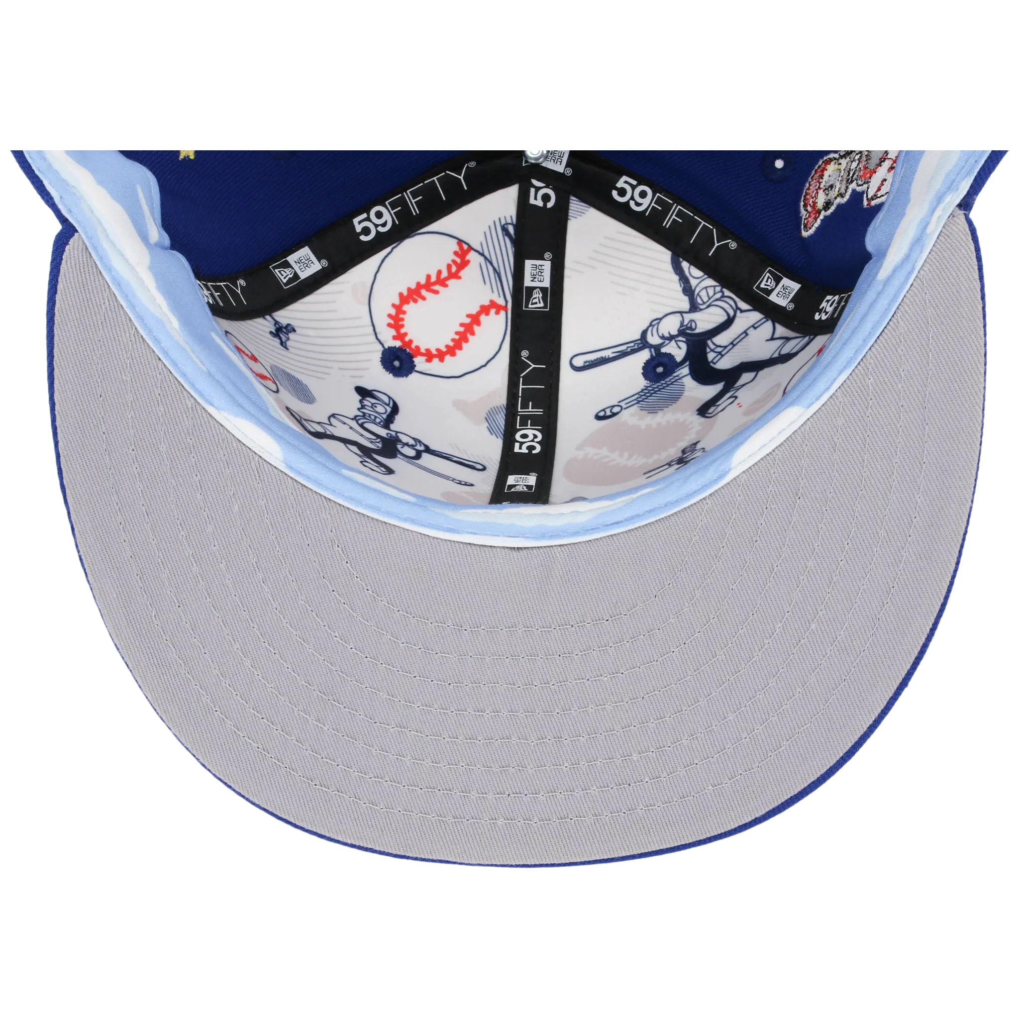 Chicago Cubs MLB Simpsons Homer at the Bat 'Wonderbat' New Era 59FIFTY - Image 2